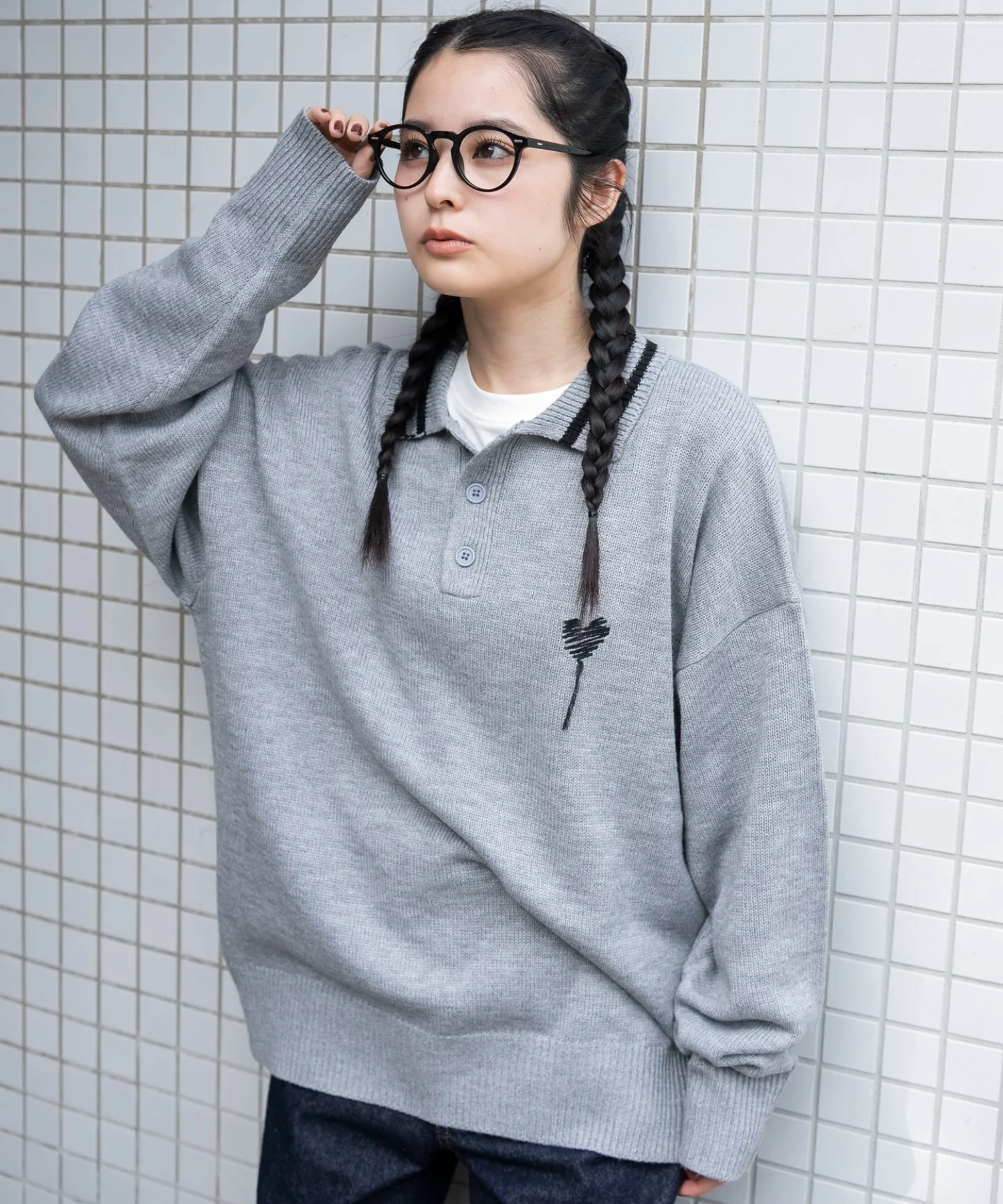 ラインポロニットプルオーバー - Image 51