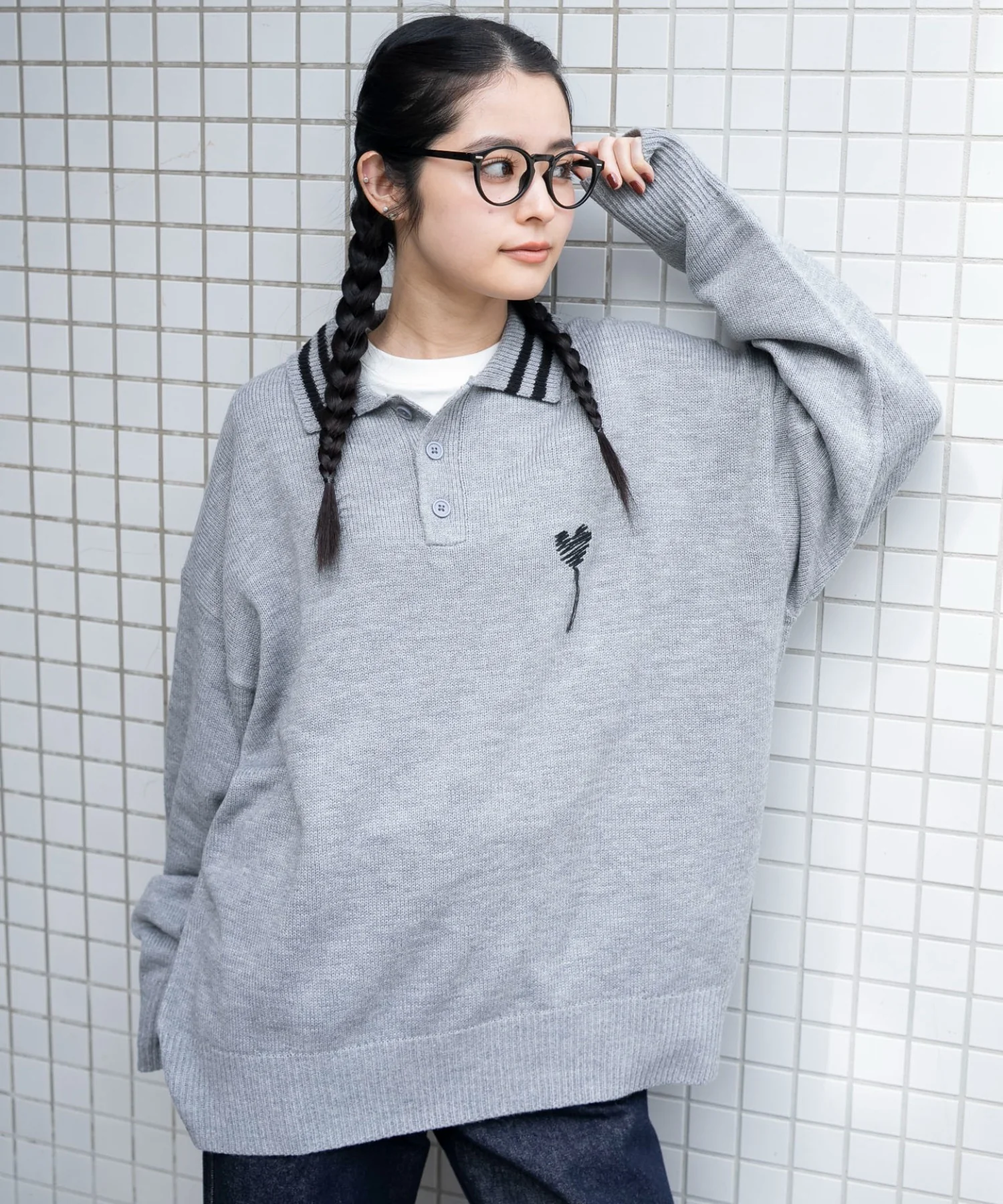 ラインポロニットプルオーバー - Image 52
