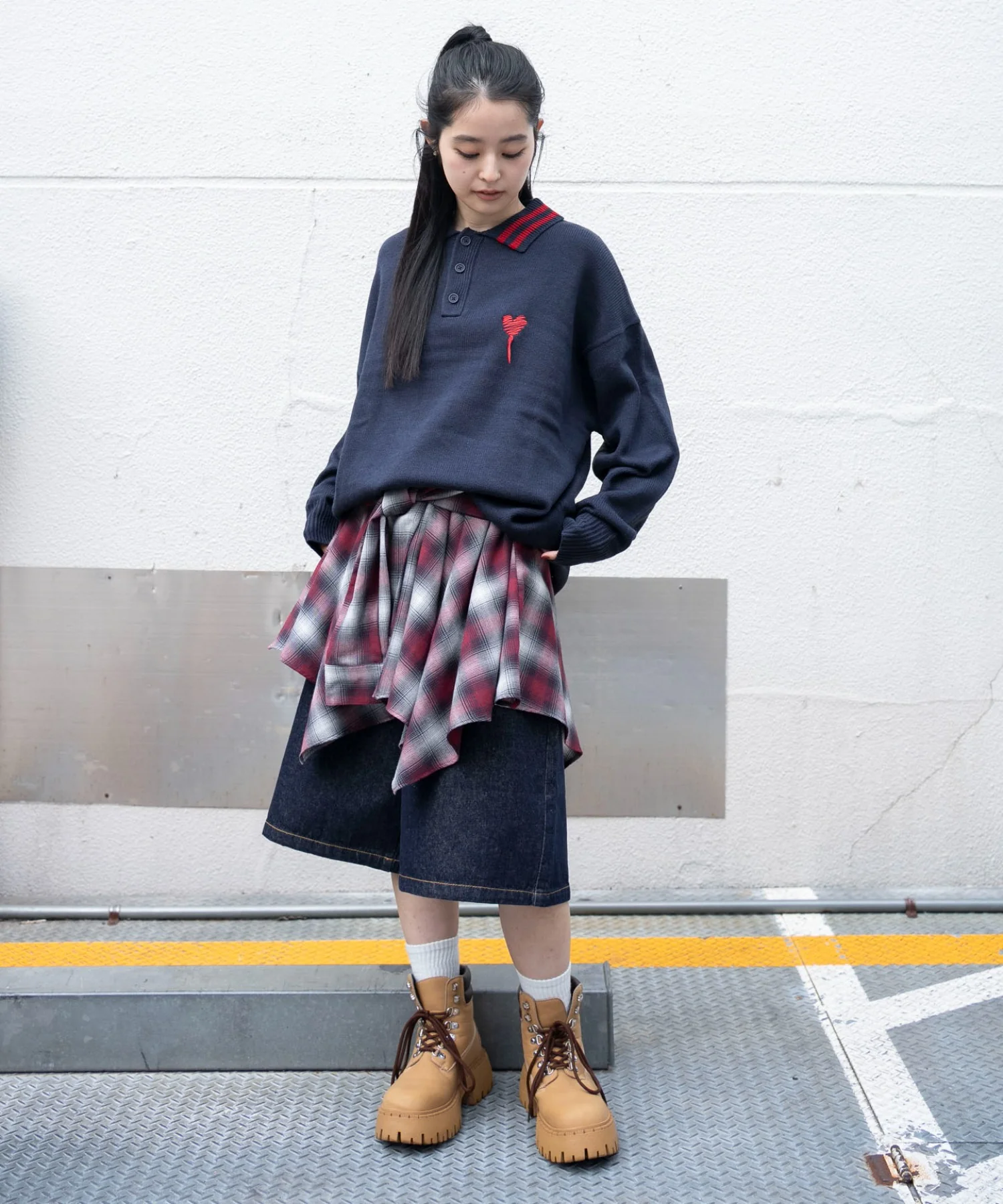 ラインポロニットプルオーバー - Image 6
