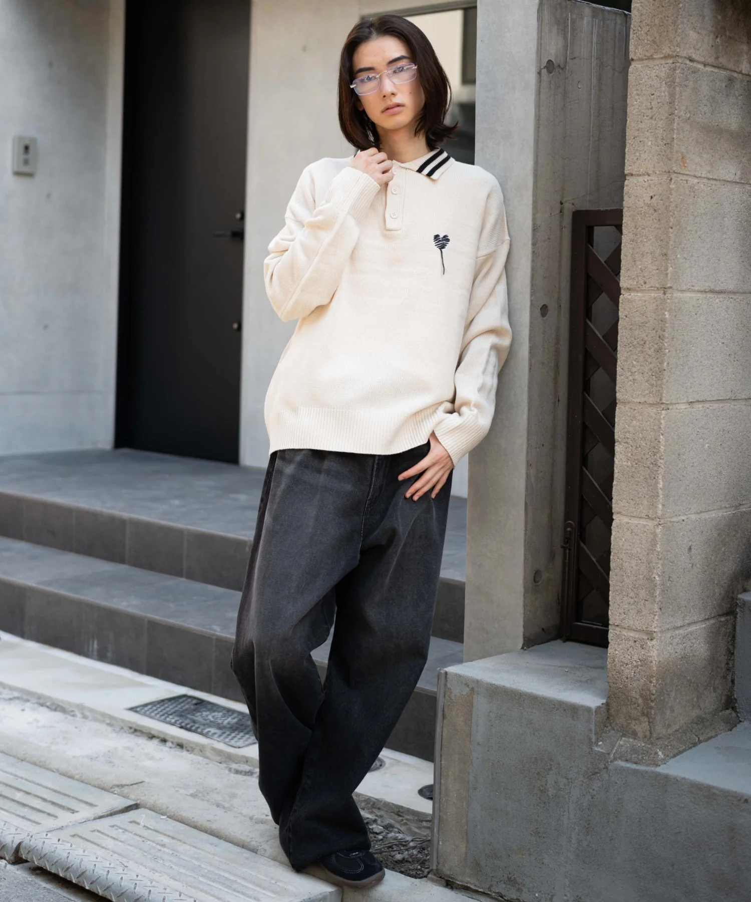 ラインポロニットプルオーバー - Image 9