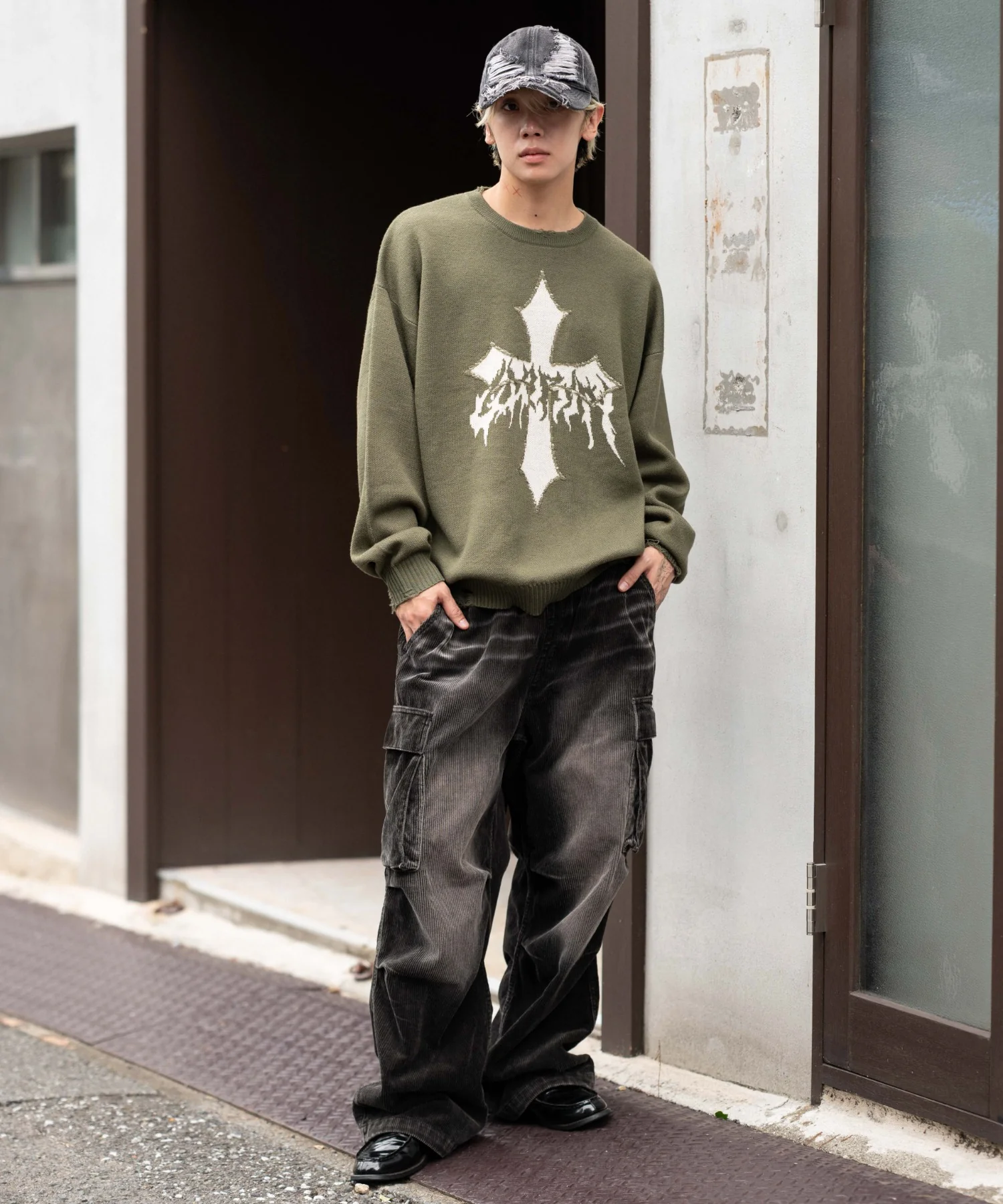 ダメージジャガードプルオーバー - Image 17