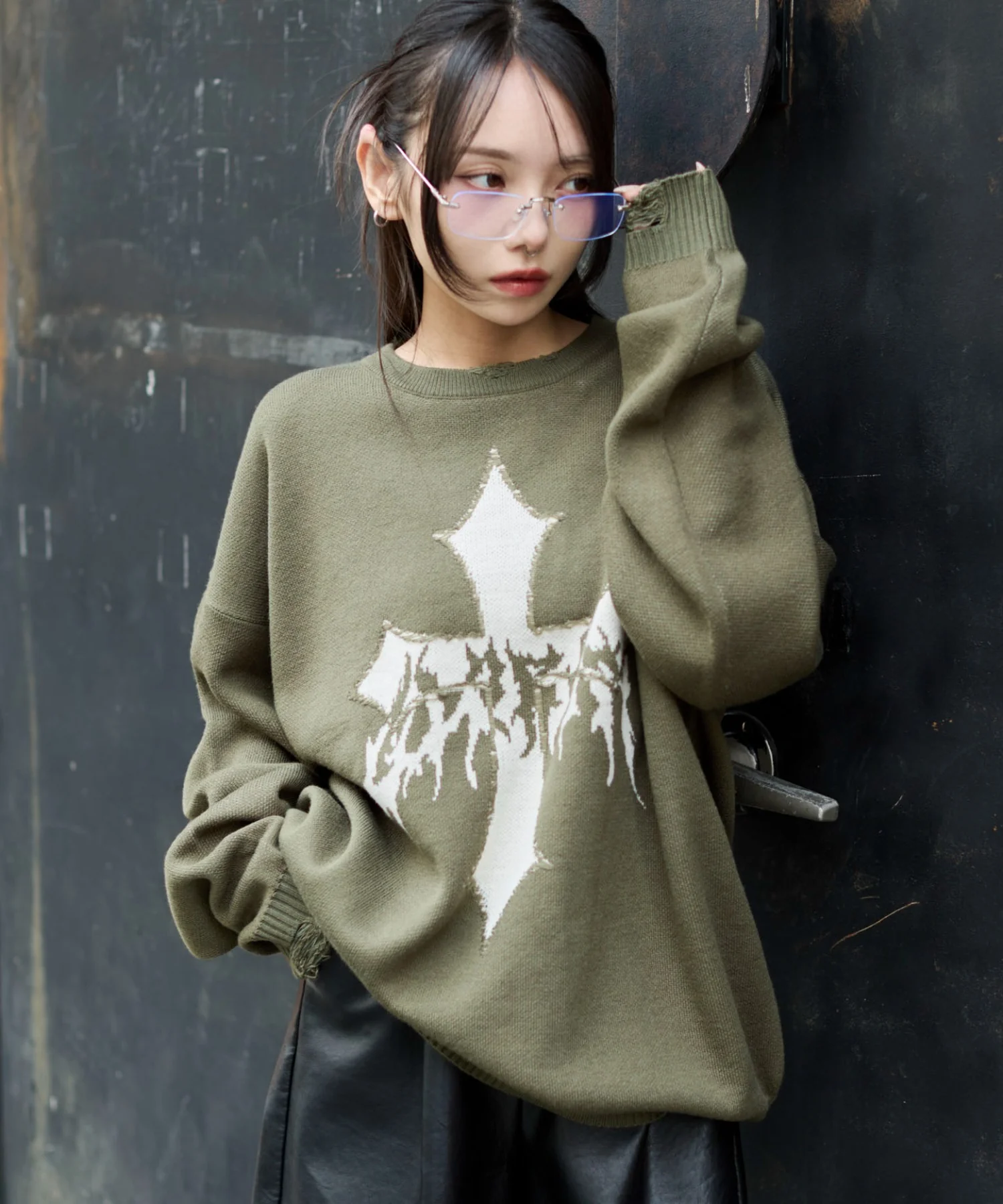 ダメージジャガードプルオーバー - Image 18