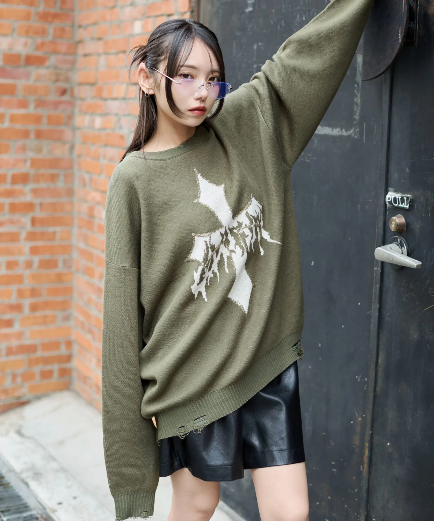 ダメージジャガードプルオーバー - Image 19