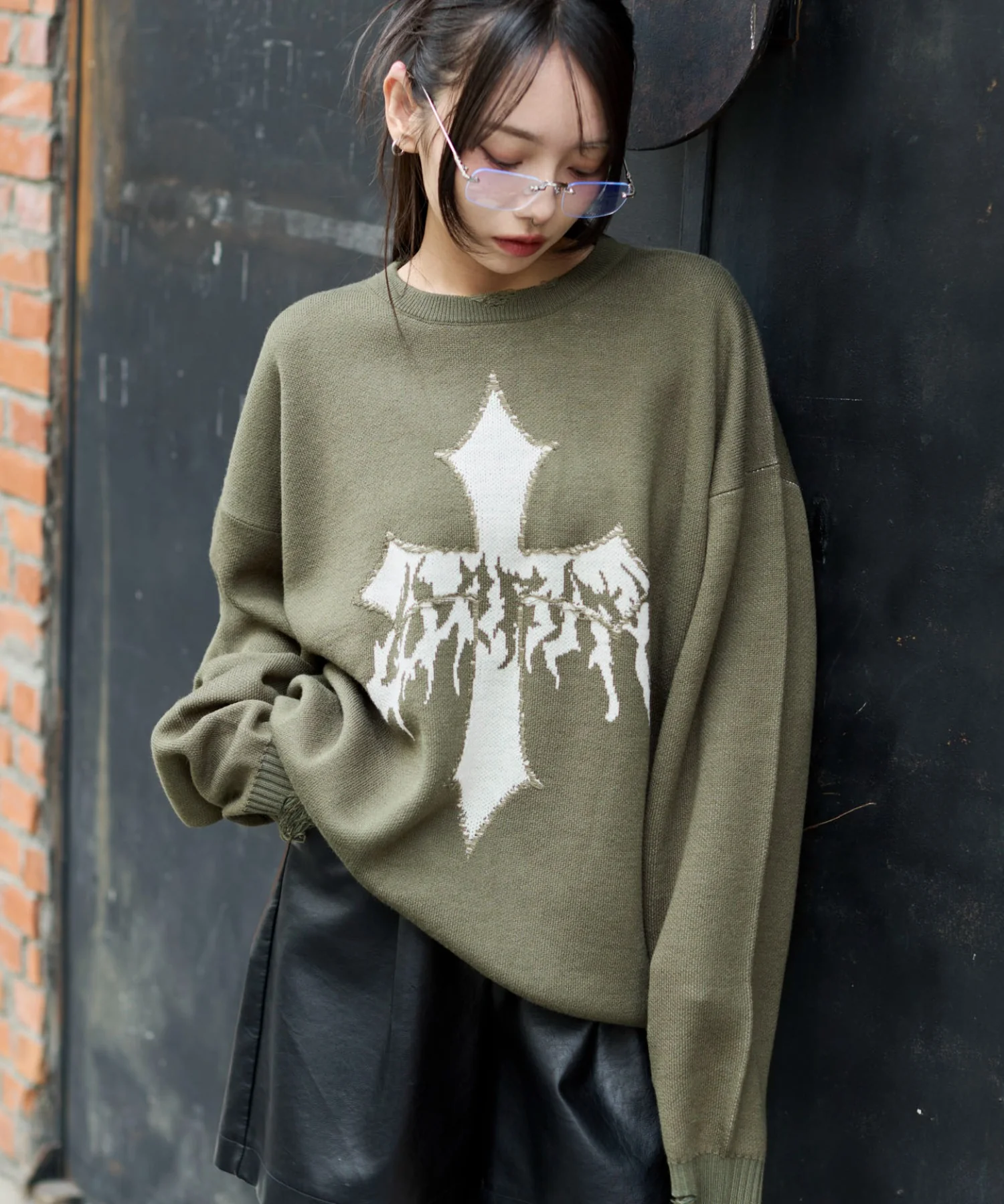 ダメージジャガードプルオーバー - Image 4