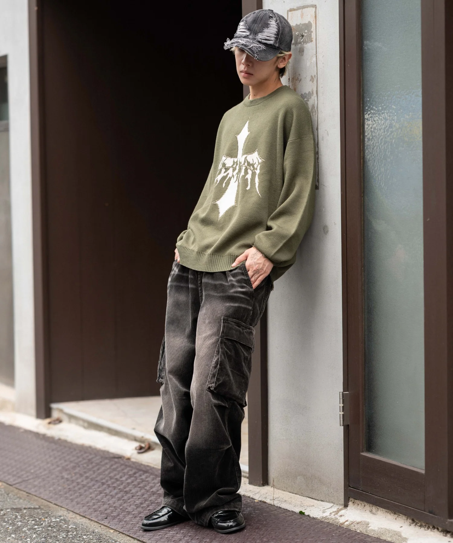 ダメージジャガードプルオーバー - Image 6