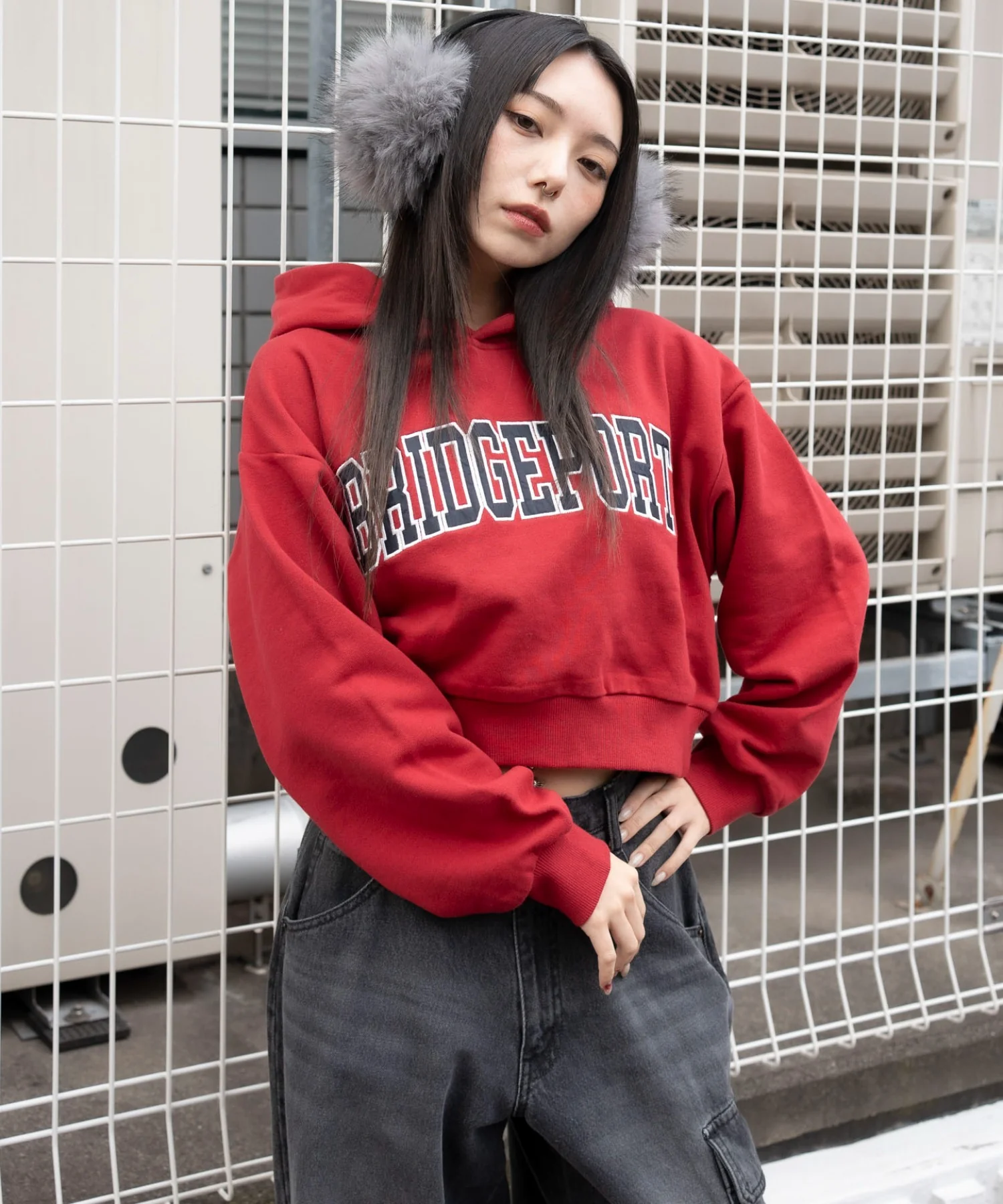 ロゴショートプルパーカー - Image 15