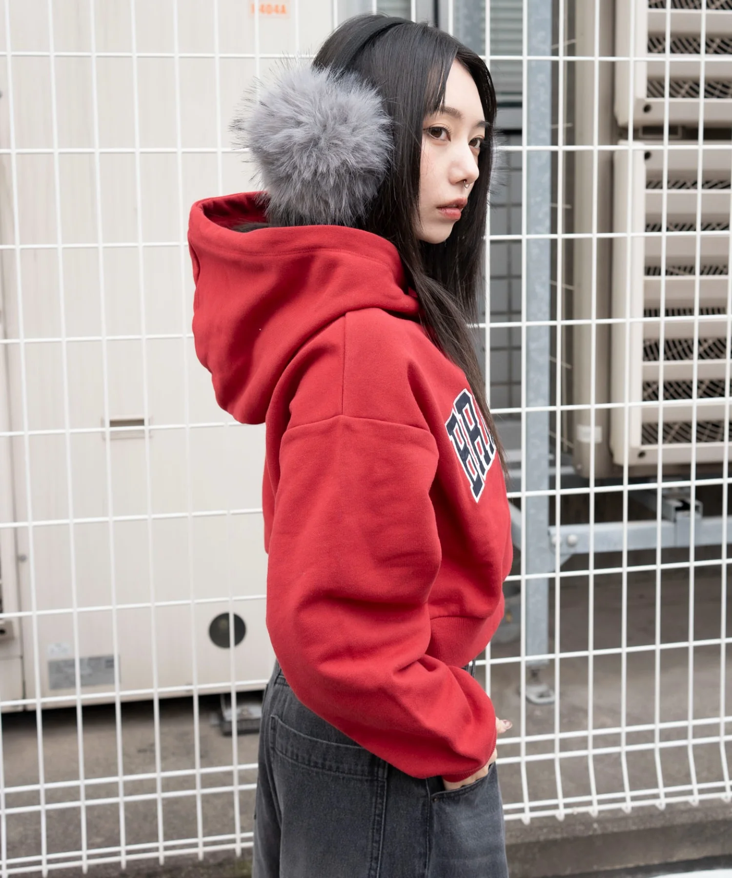 ロゴショートプルパーカー - Image 16