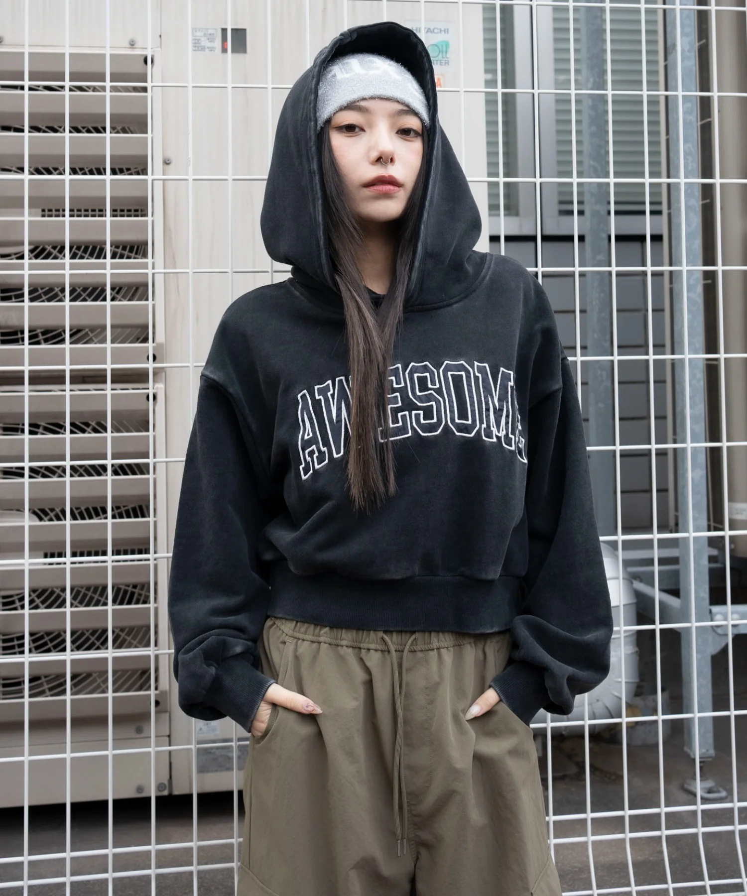 ロゴショートプルパーカー - Image 19