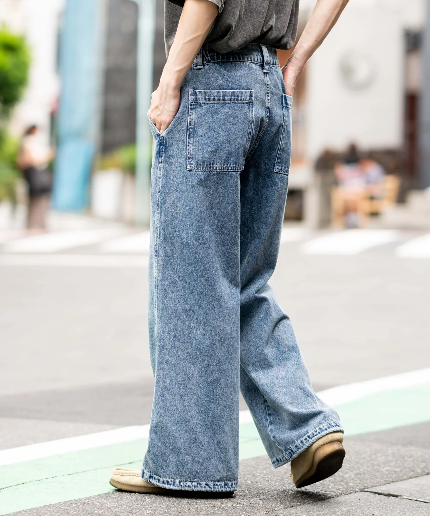 ローライズバギーフレアデニムパンツ - Image 40