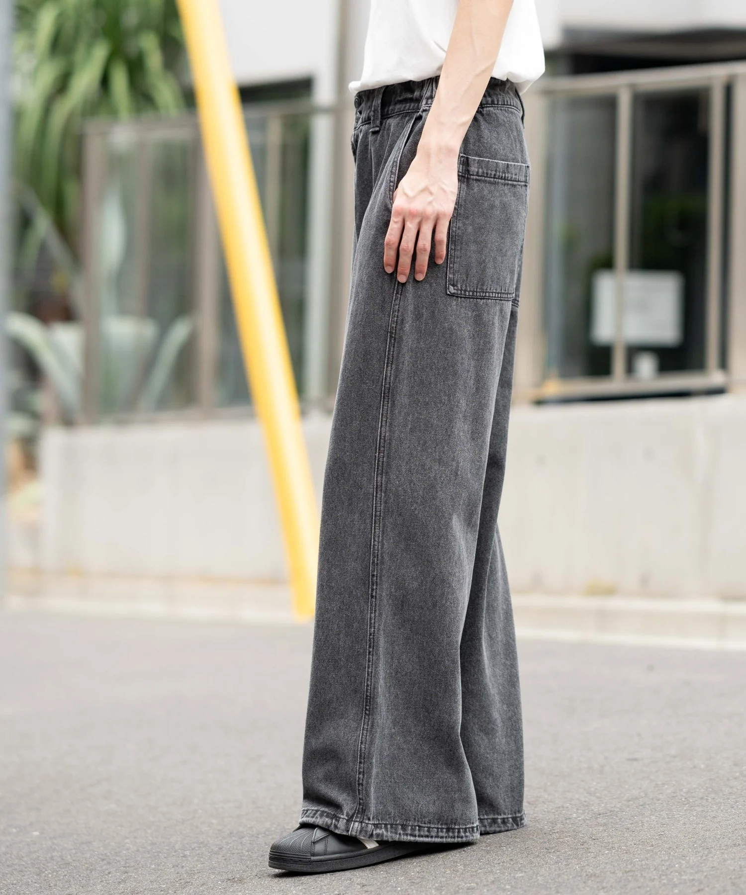 ローライズバギーフレアデニムパンツ - Image 54