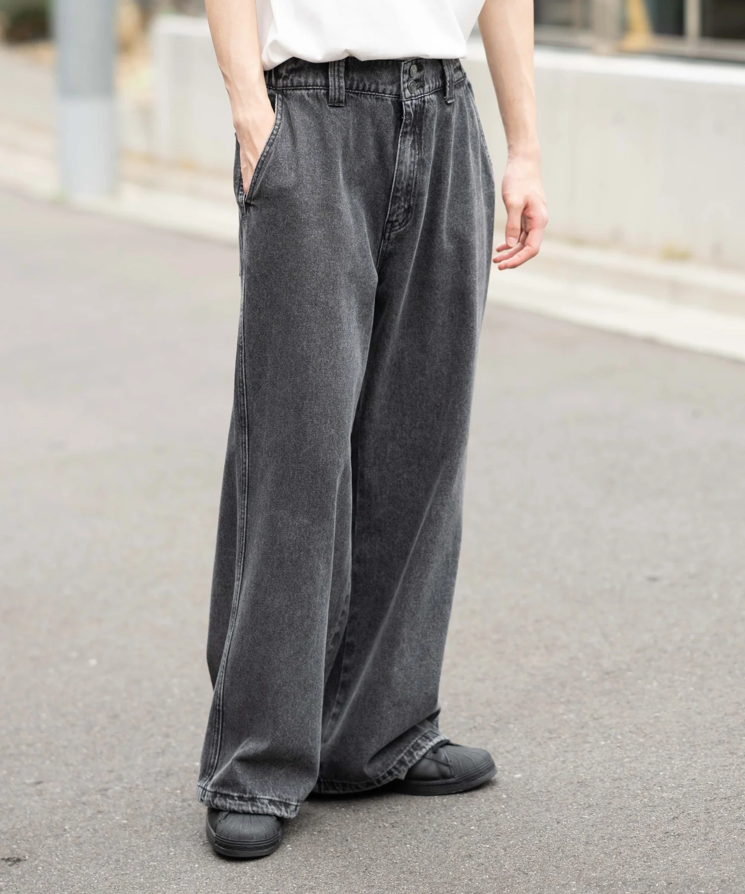ローライズバギーフレアデニムパンツ - Image 56
