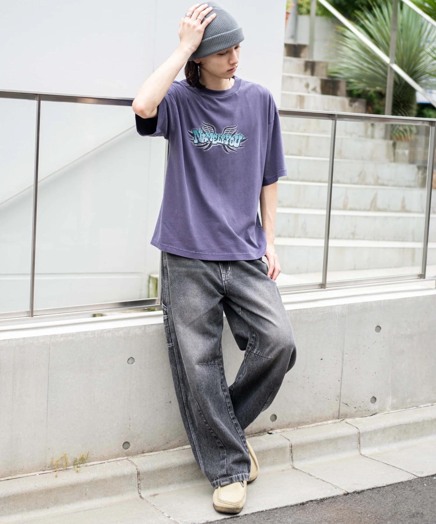 イージーバレルレッグペインターパンツ - Image 3