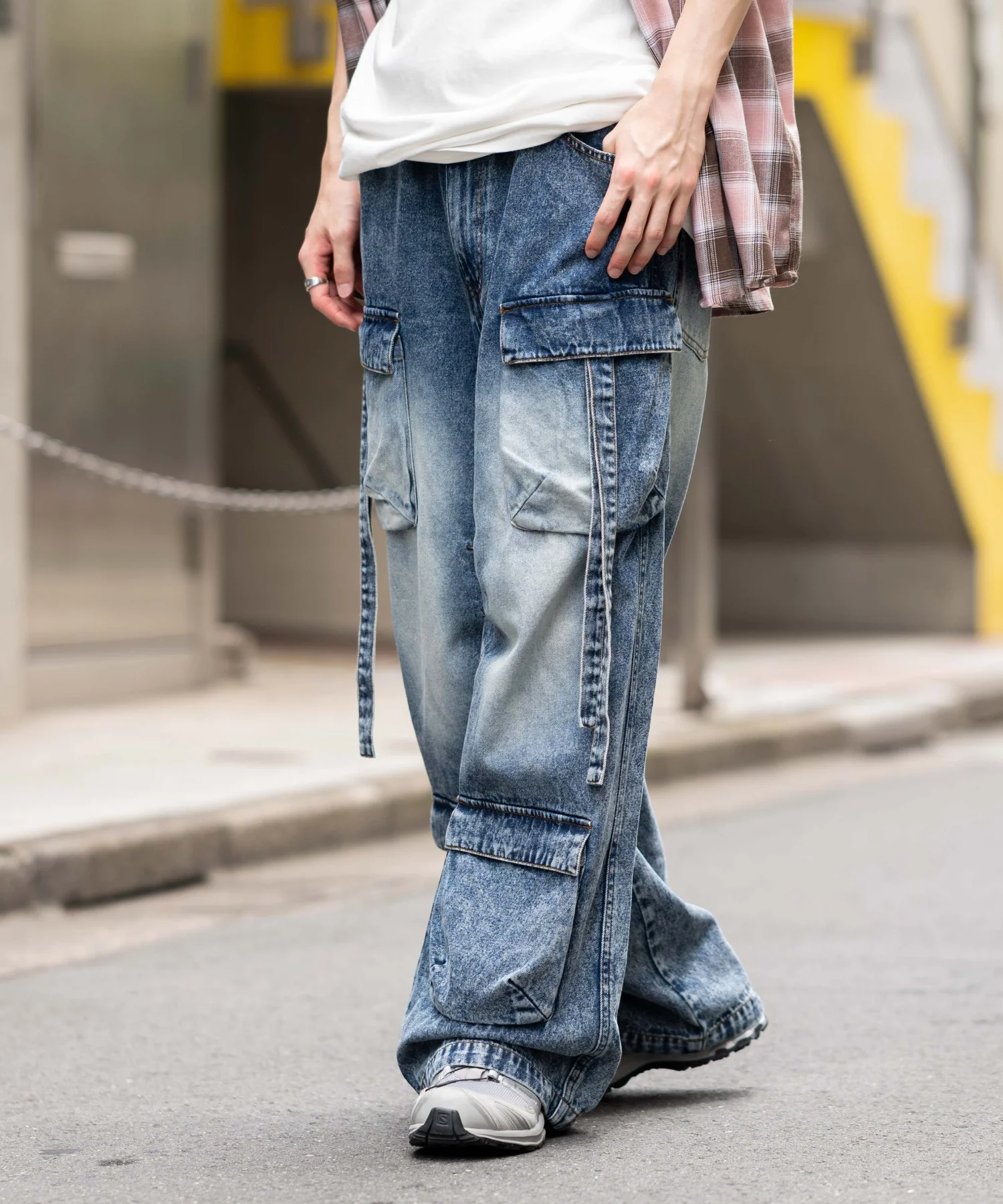 イージーマルチポケットデニムカーゴ - Image 13