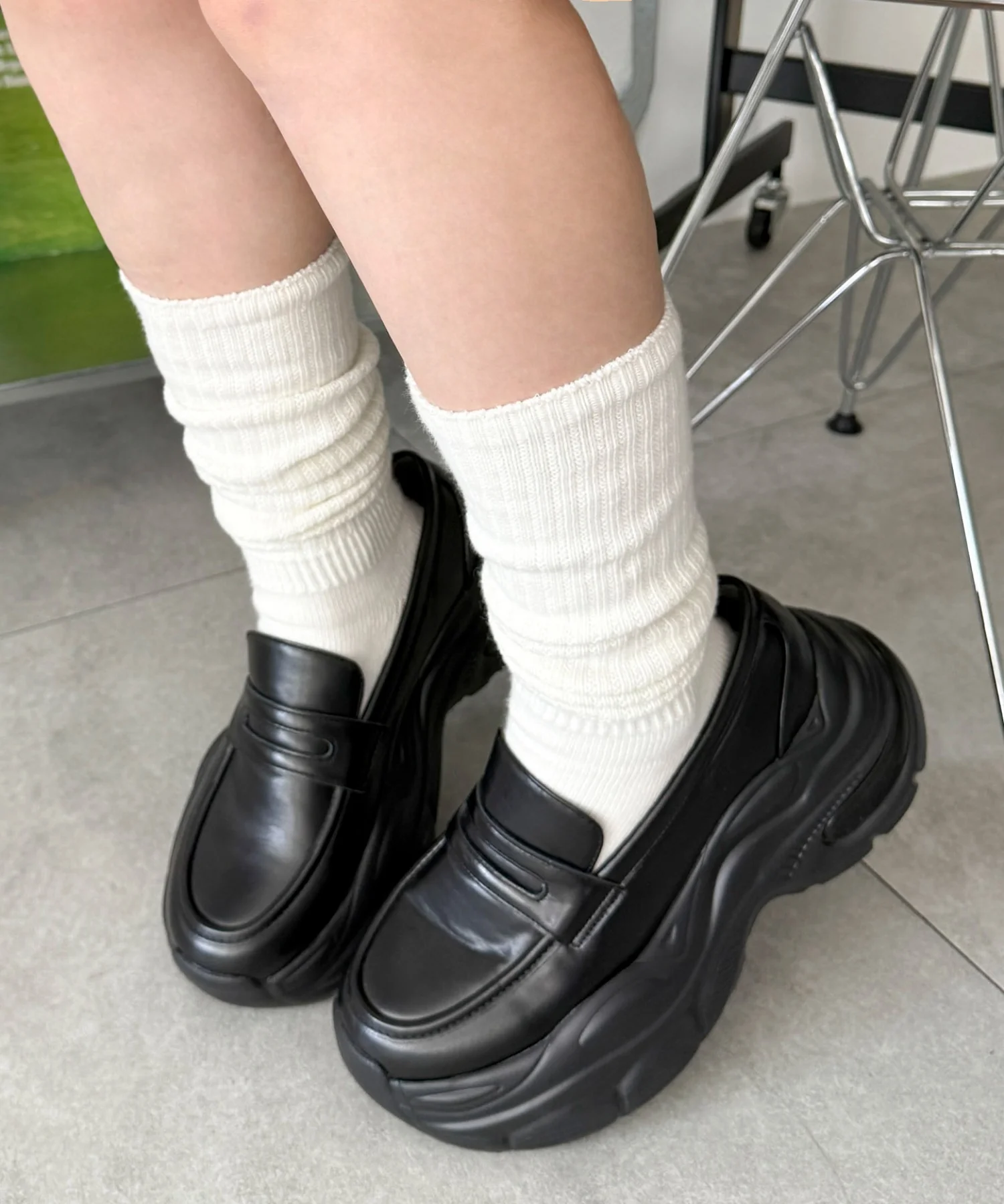 スニーカーソールローファー - Image 3