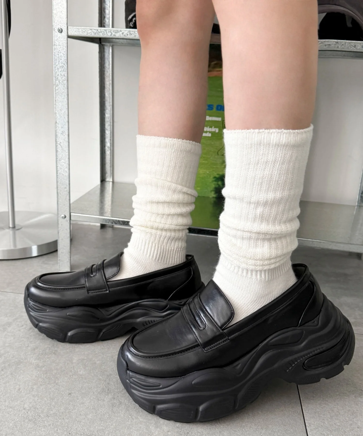 スニーカーソールローファー - Image 5
