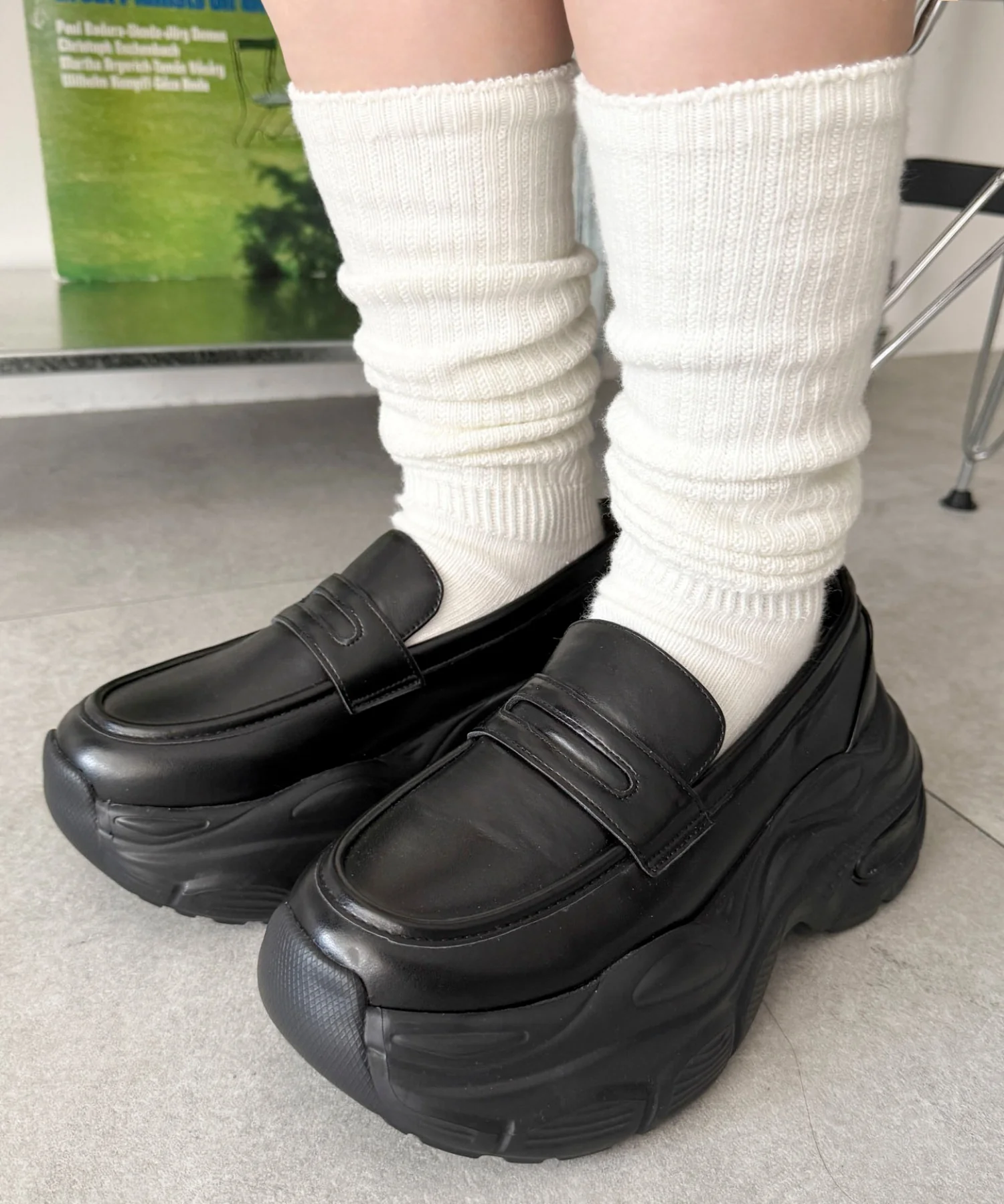 スニーカーソールローファー - Image 6