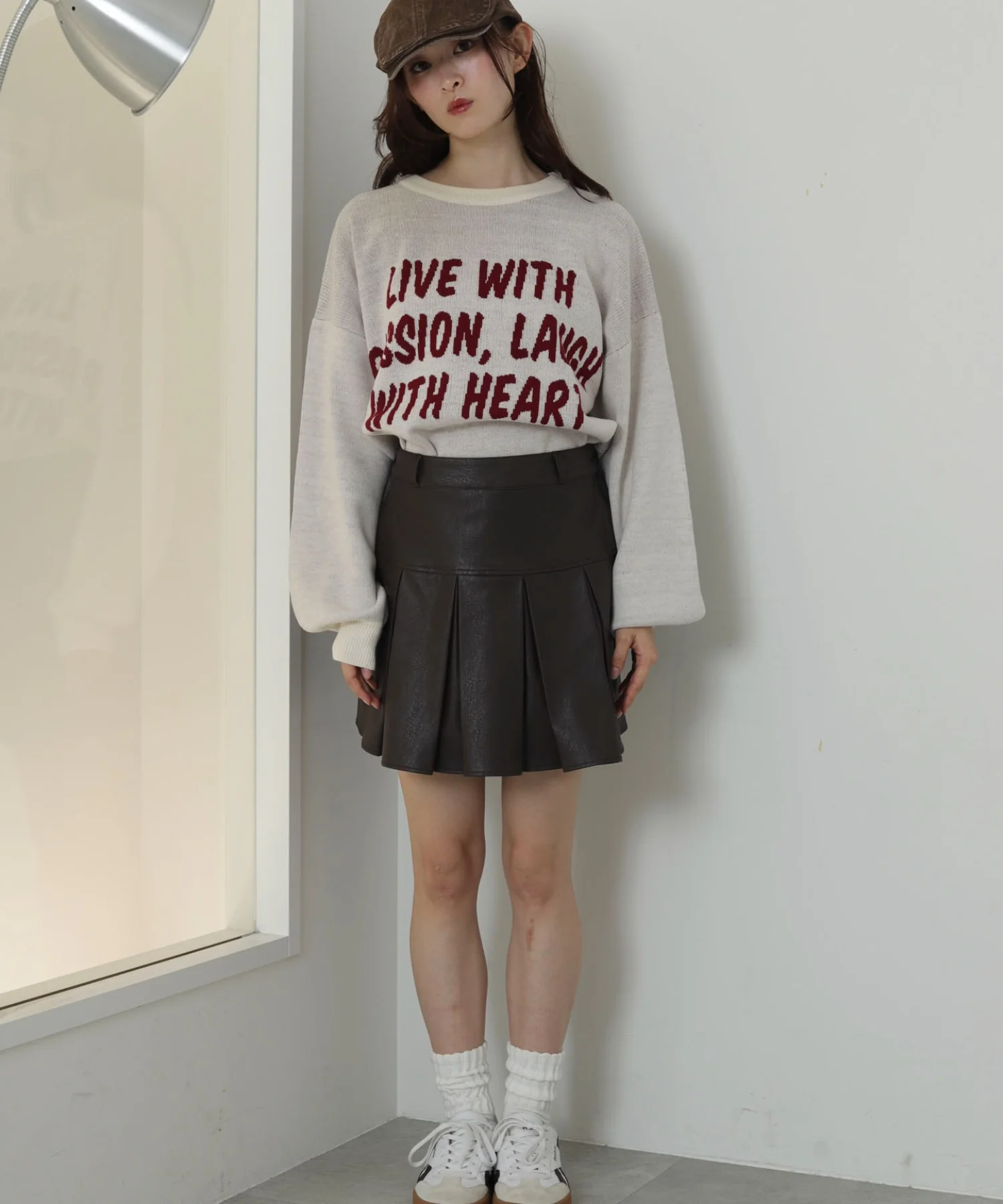 PUプリーツスカパン - Image 3
