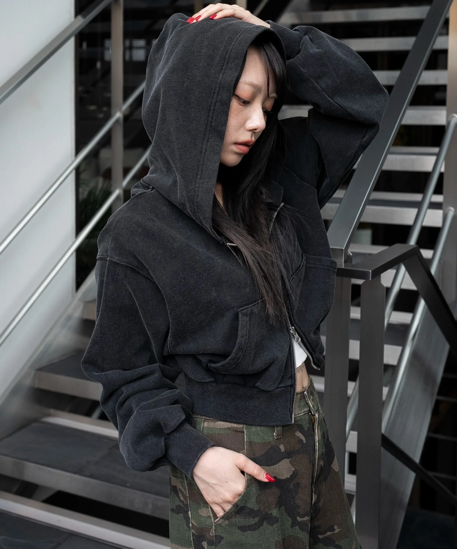ショートZIPパーカー - Image 15