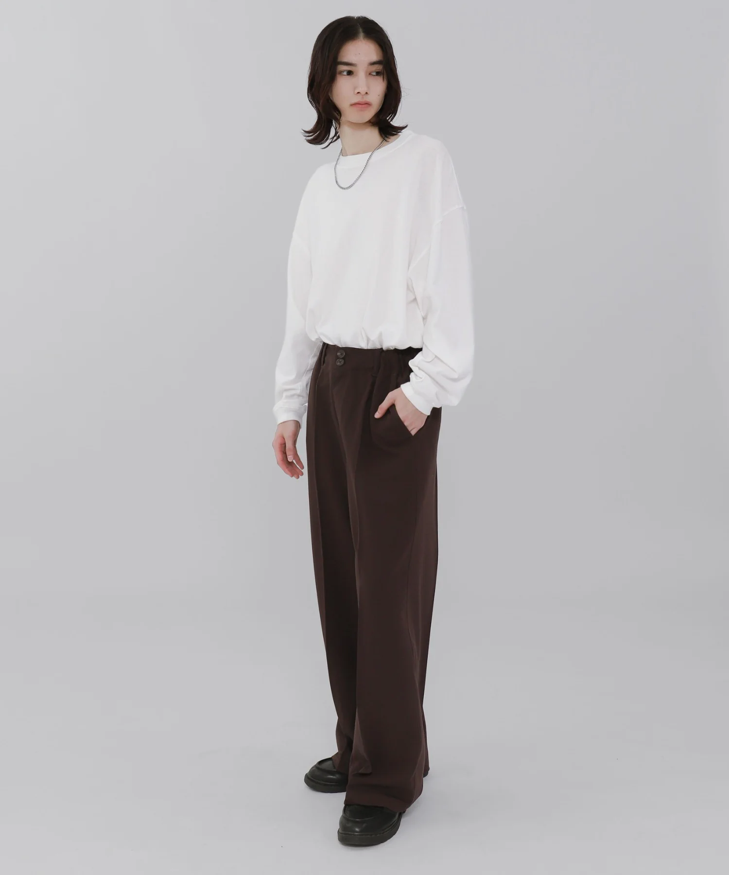 ローライズバギーフレアスラックス - Image 17