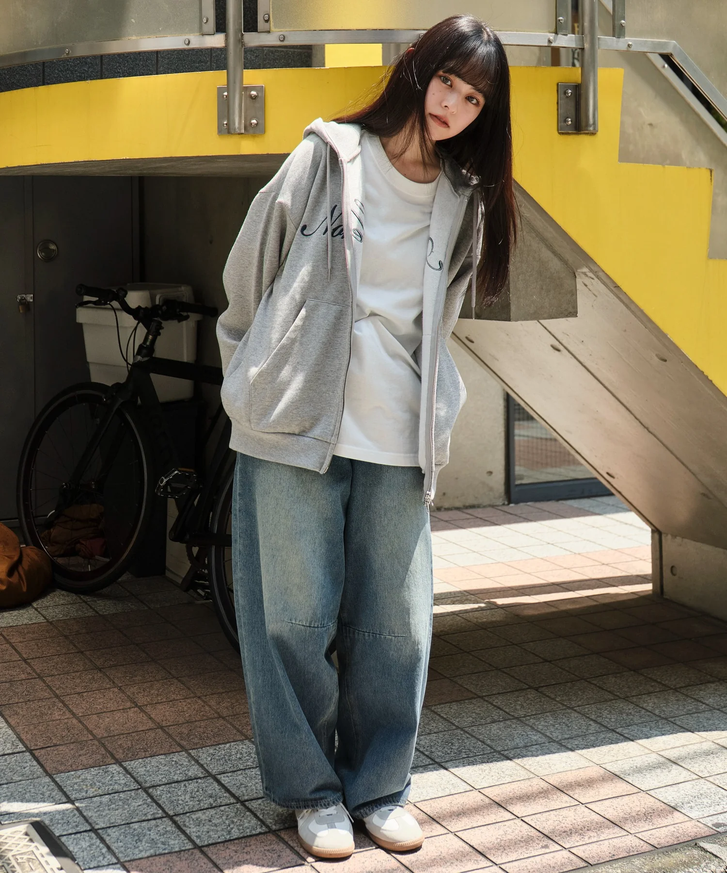 グラフィックロゴダブルZIPパーカー - Image 14