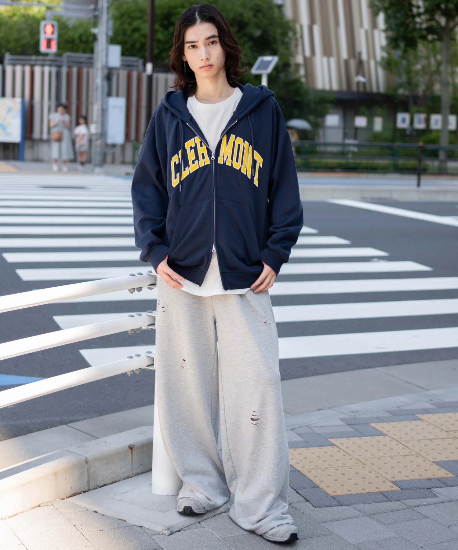 グラフィックロゴダブルZIPパーカー - Image 15