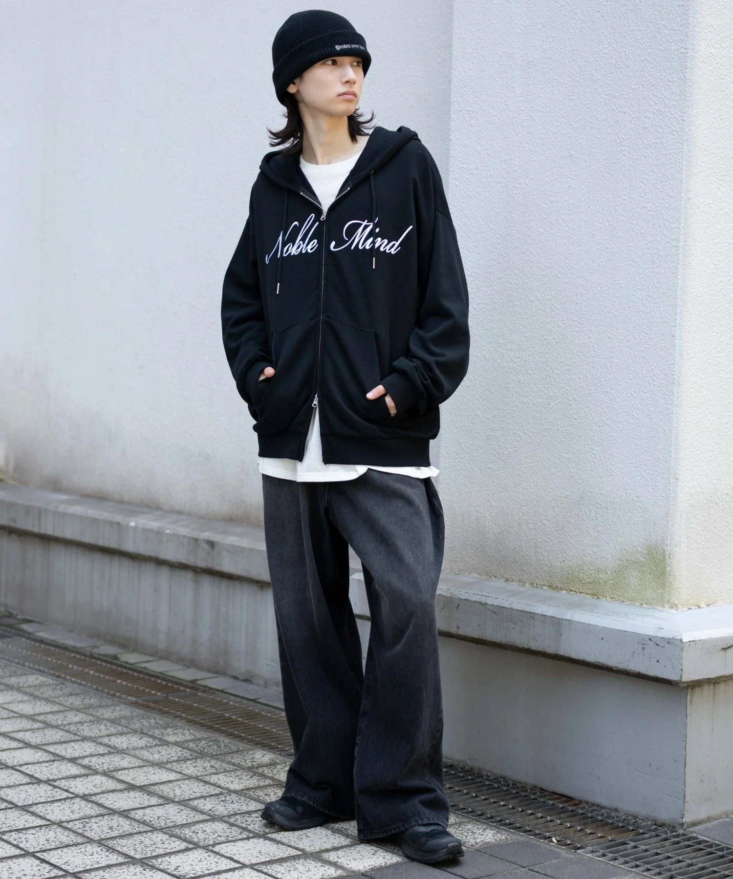 グラフィックロゴダブルZIPパーカー - Image 16
