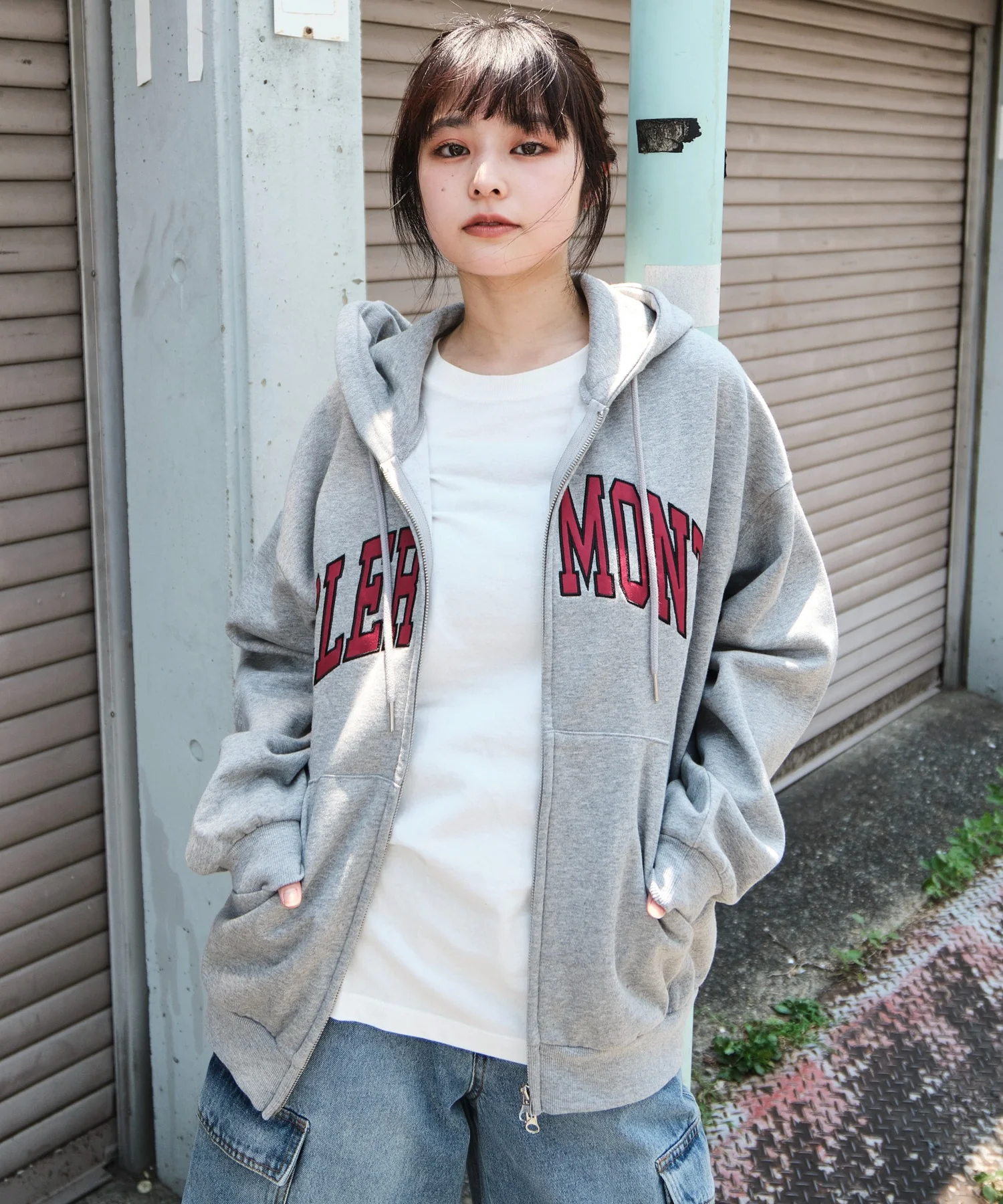 グラフィックロゴダブルZIPパーカー - Image 24