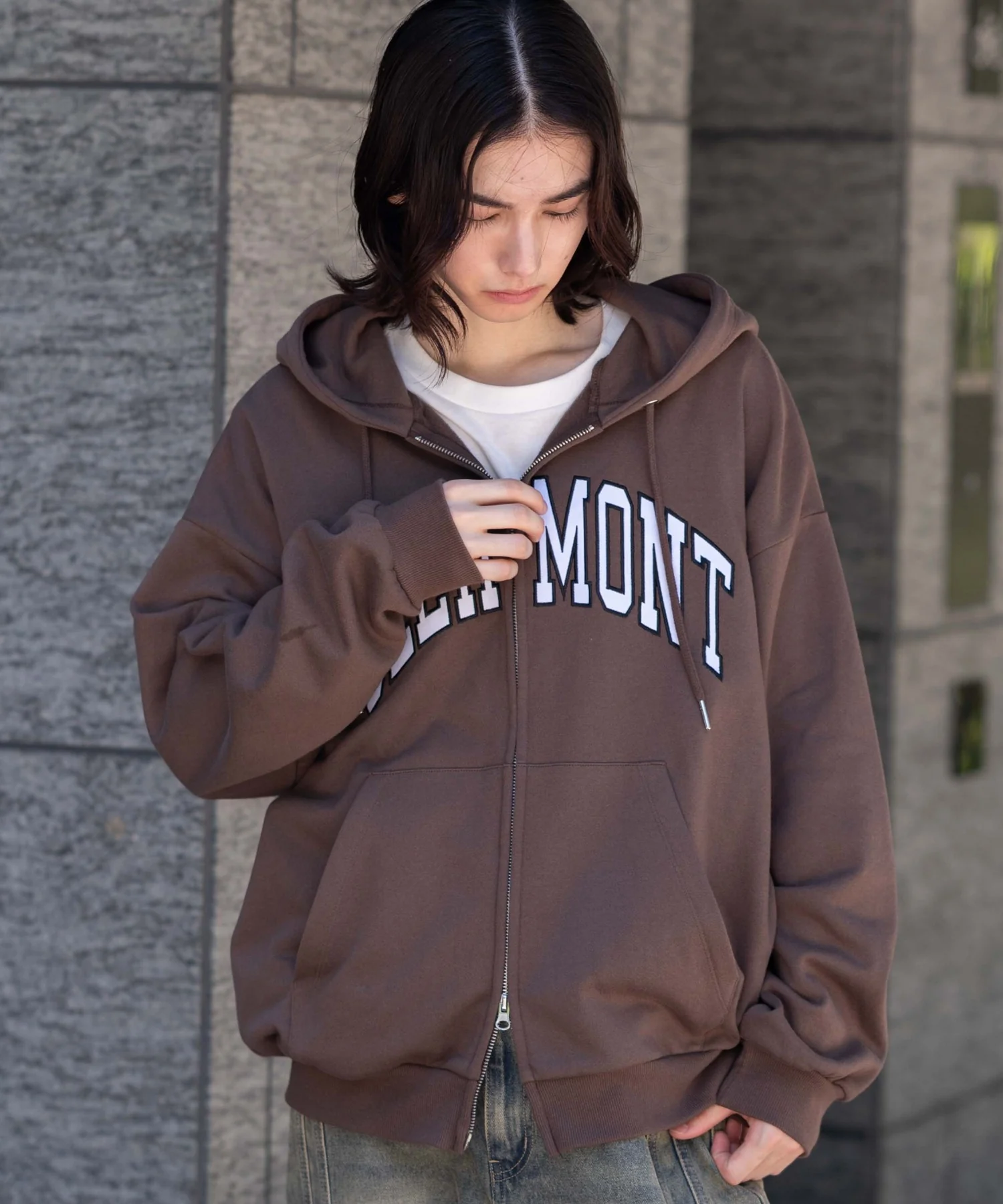 グラフィックロゴダブルZIPパーカー - Image 29