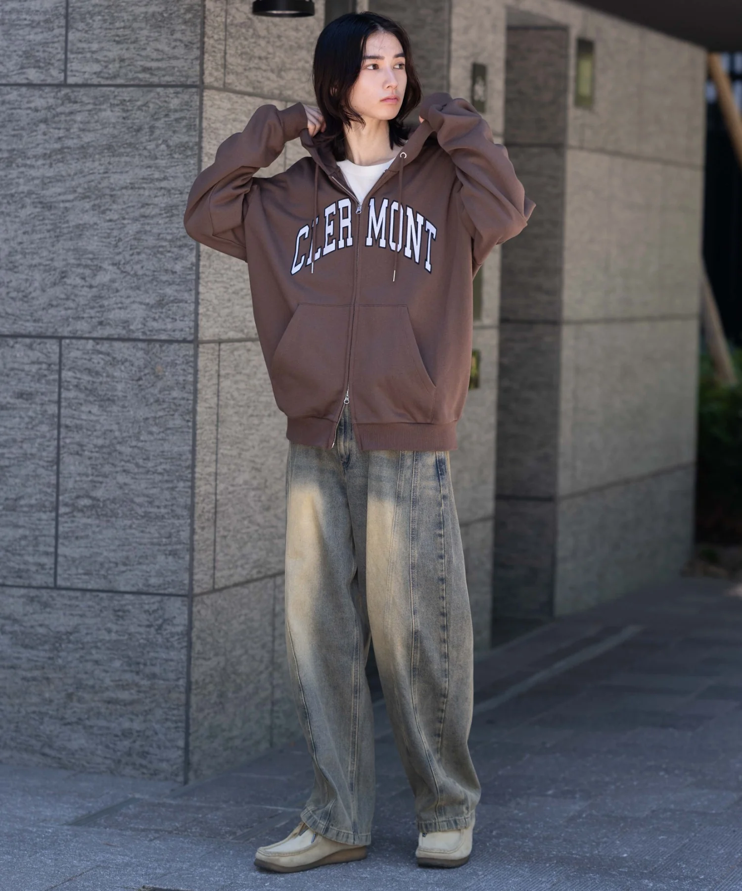 グラフィックロゴダブルZIPパーカー - Image 30