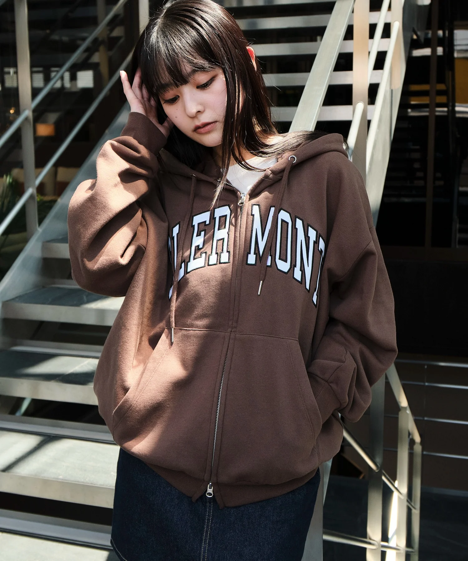 グラフィックロゴダブルZIPパーカー - Image 31