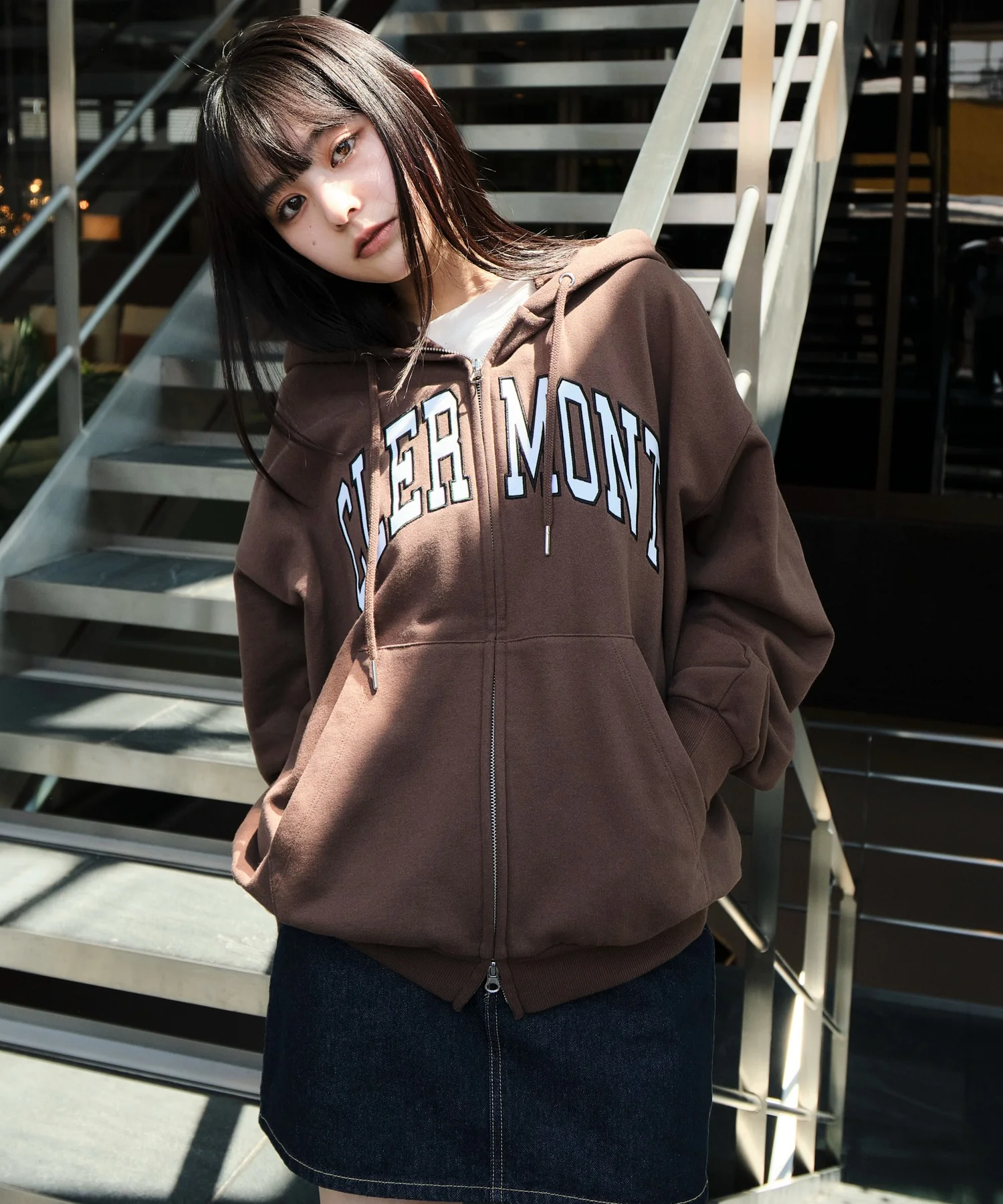 グラフィックロゴダブルZIPパーカー - Image 33