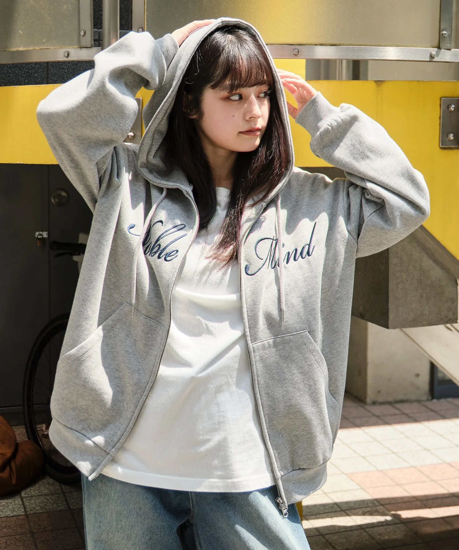 グラフィックロゴダブルZIPパーカー - Image 42