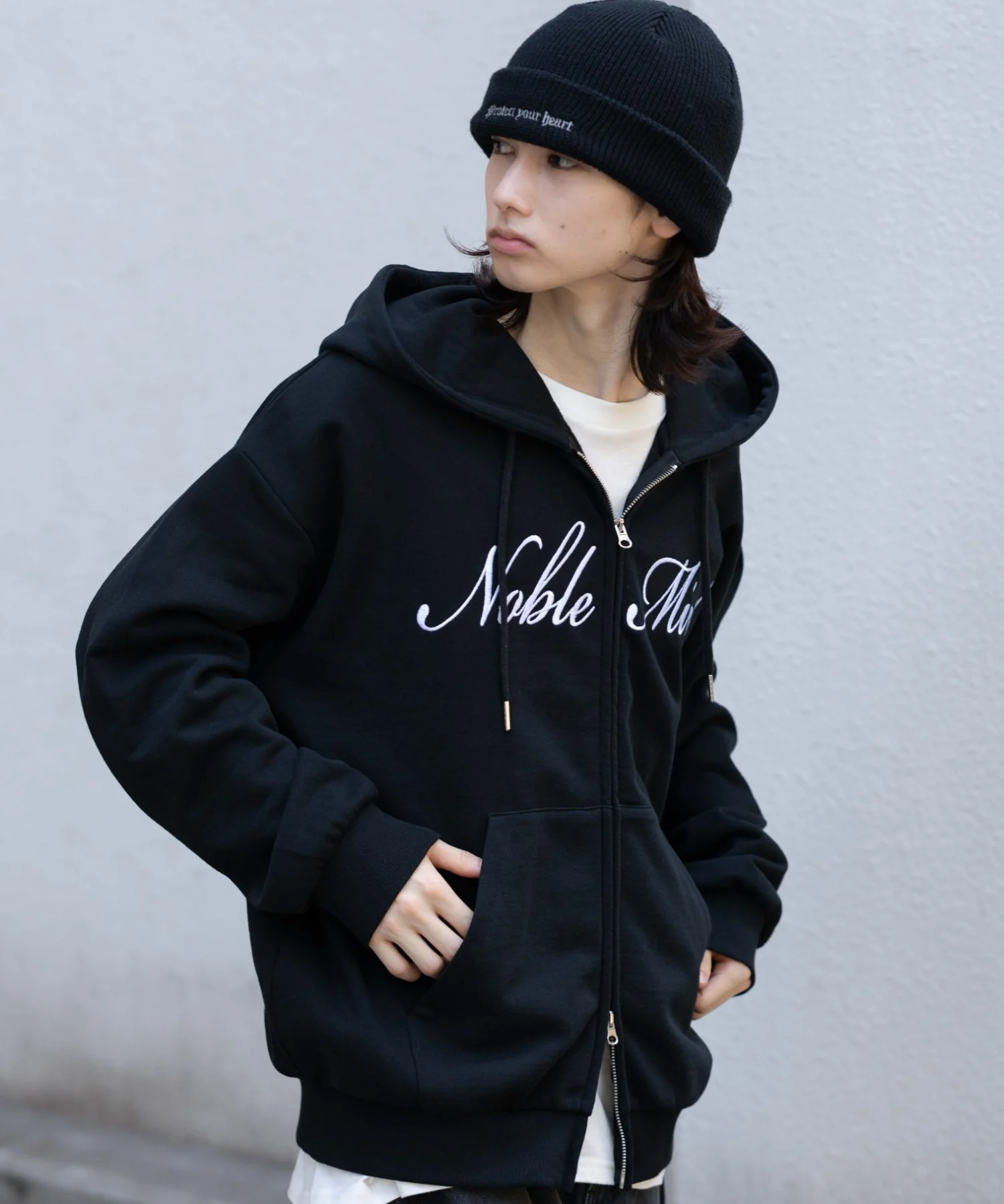グラフィックロゴダブルZIPパーカー - Image 58
