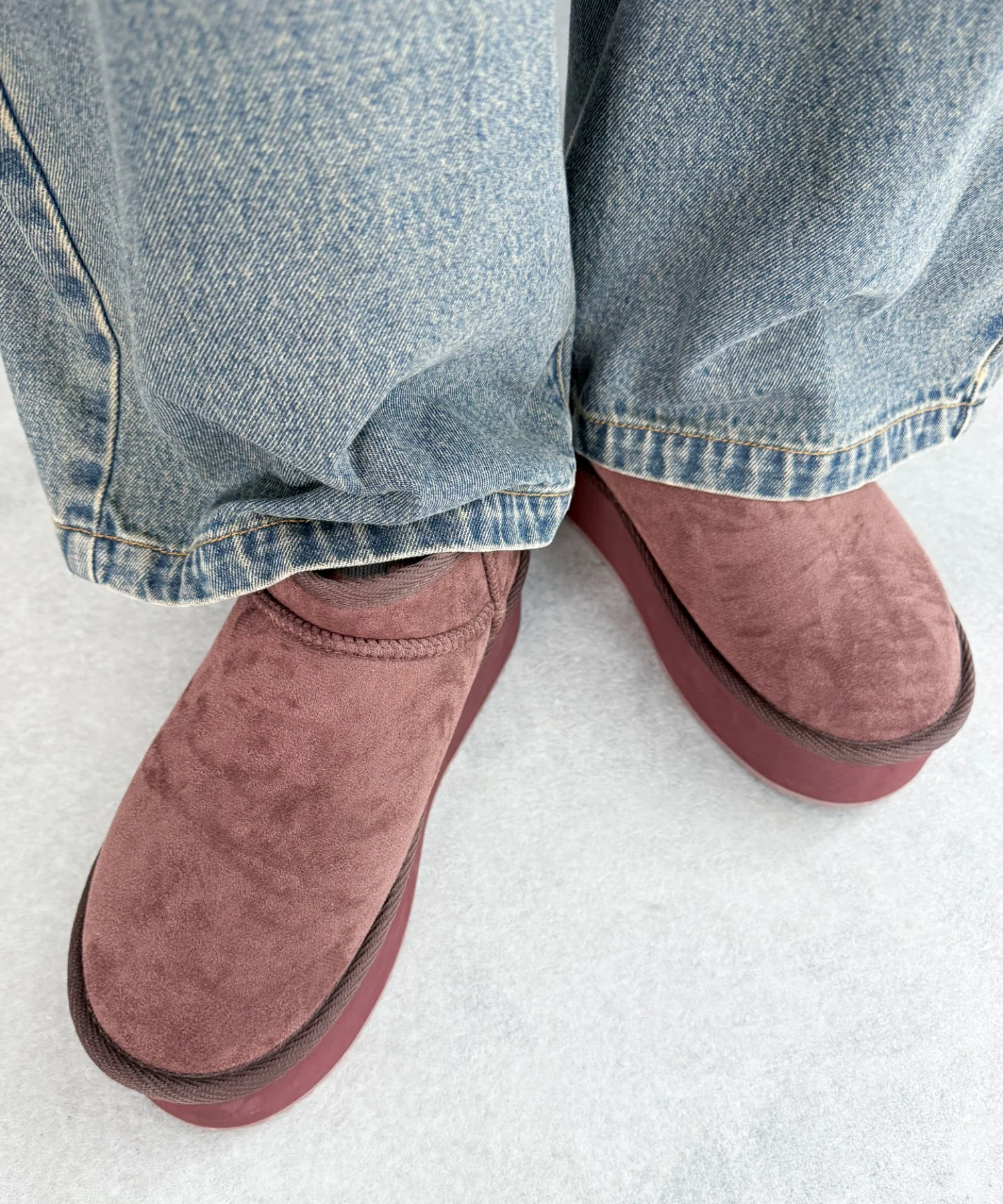 厚底ムートンタッチブーツ - Image 7