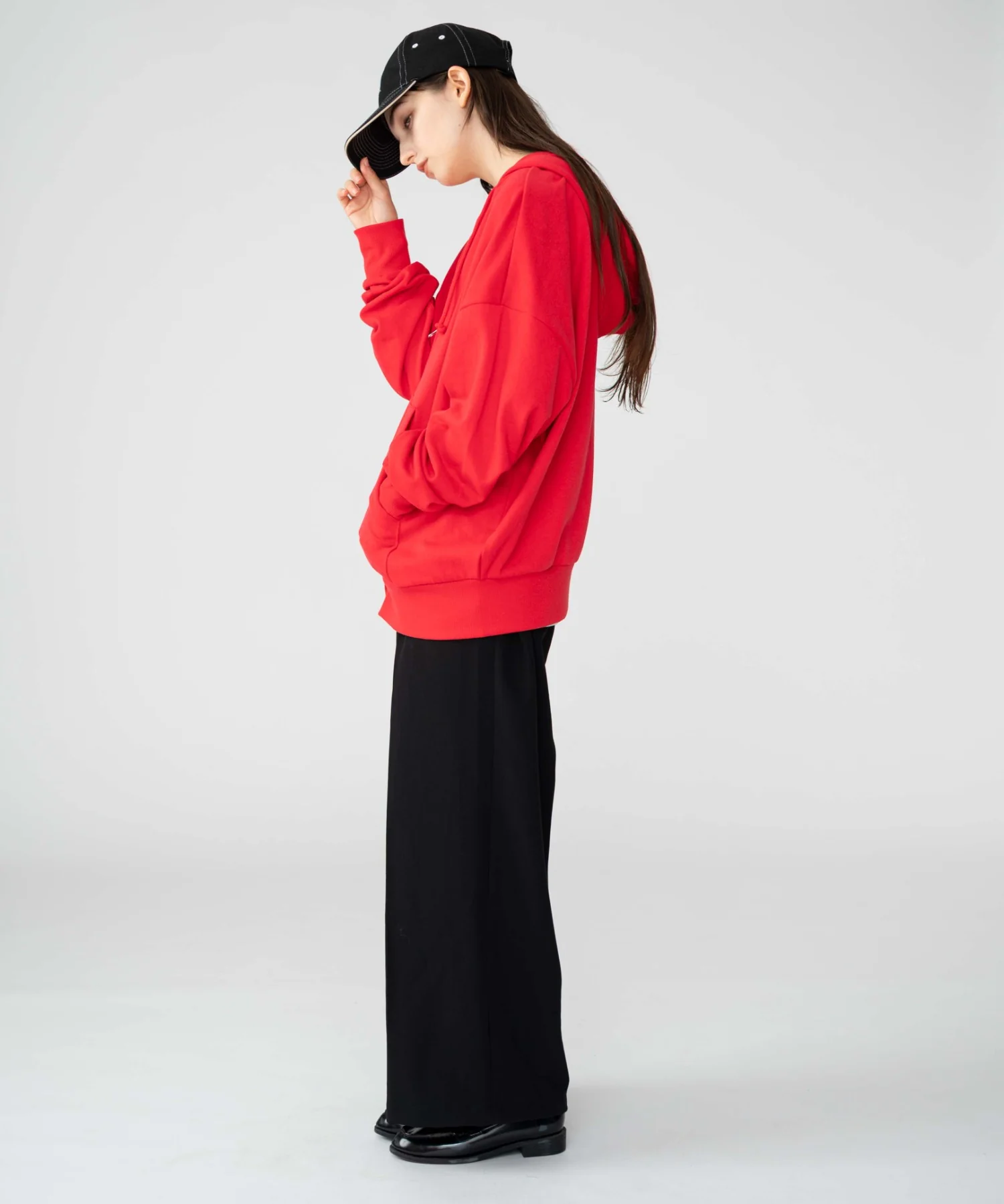 コンパクトフィットダブルZIPパーカー - Image 32