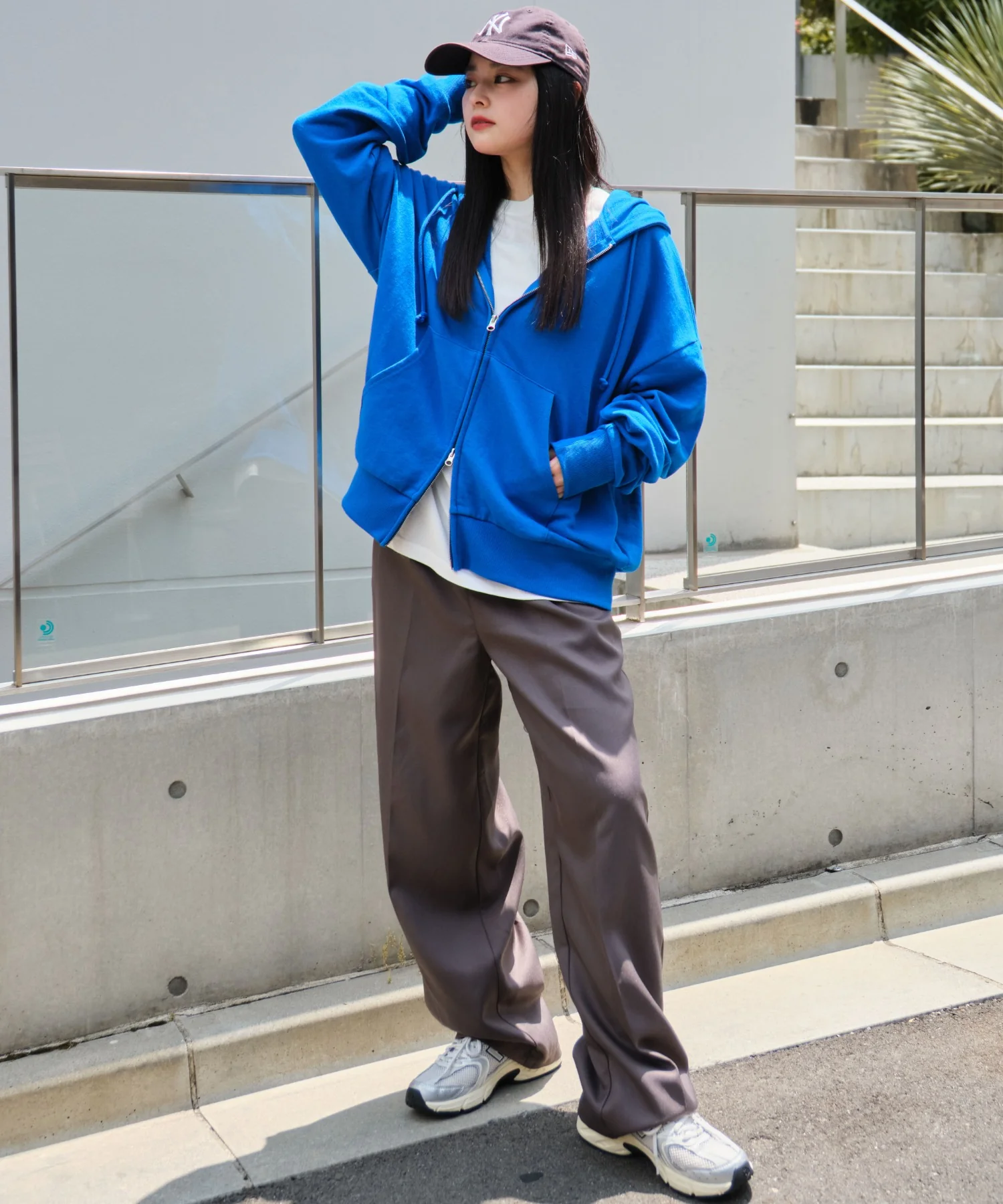 コンパクトフィットダブルZIPパーカー - Image 50