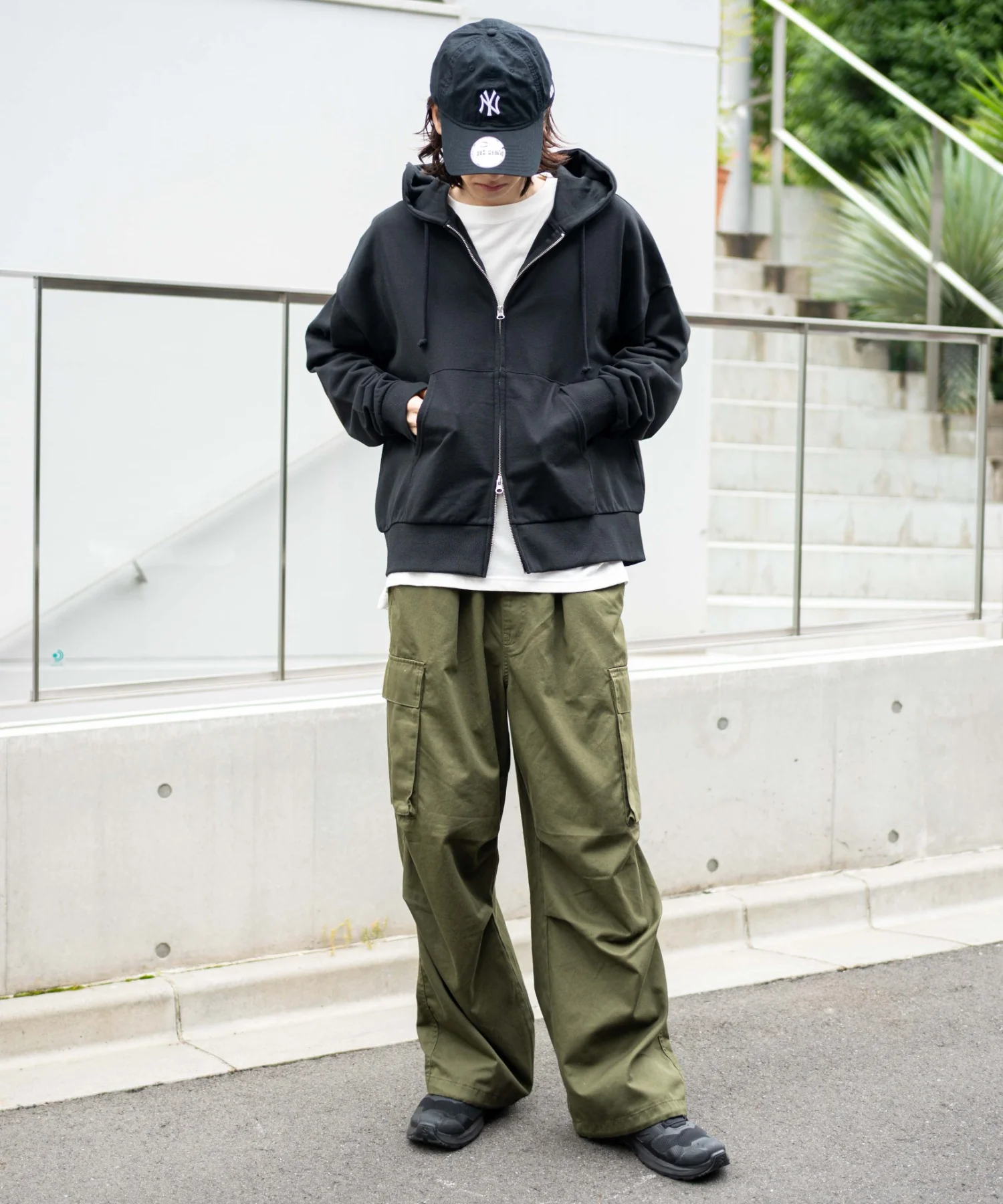 コンパクトフィットダブルZIPパーカー - Image 56