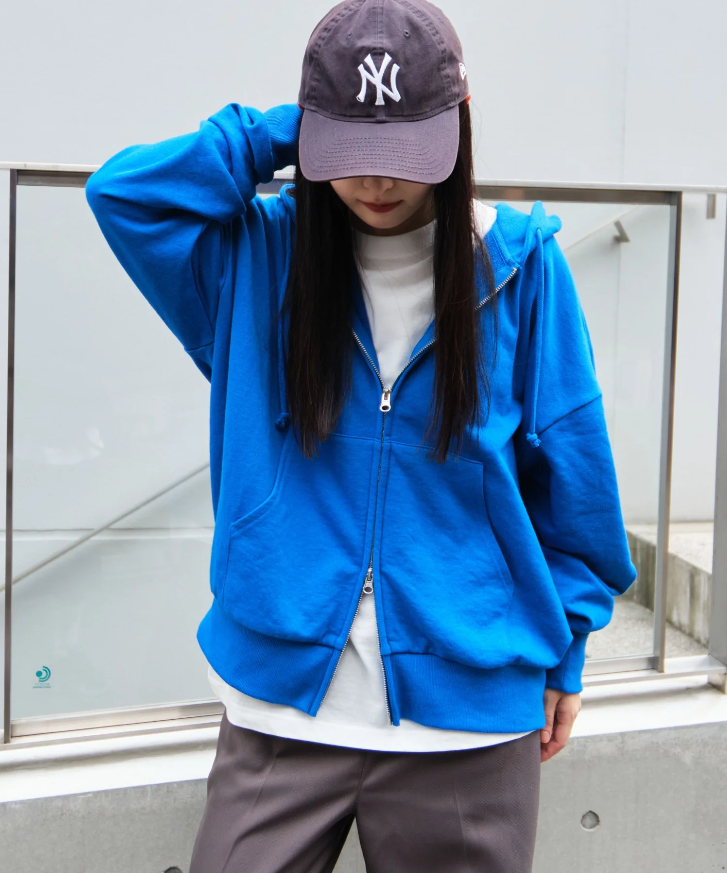 コンパクトフィットダブルZIPパーカー - Image 67
