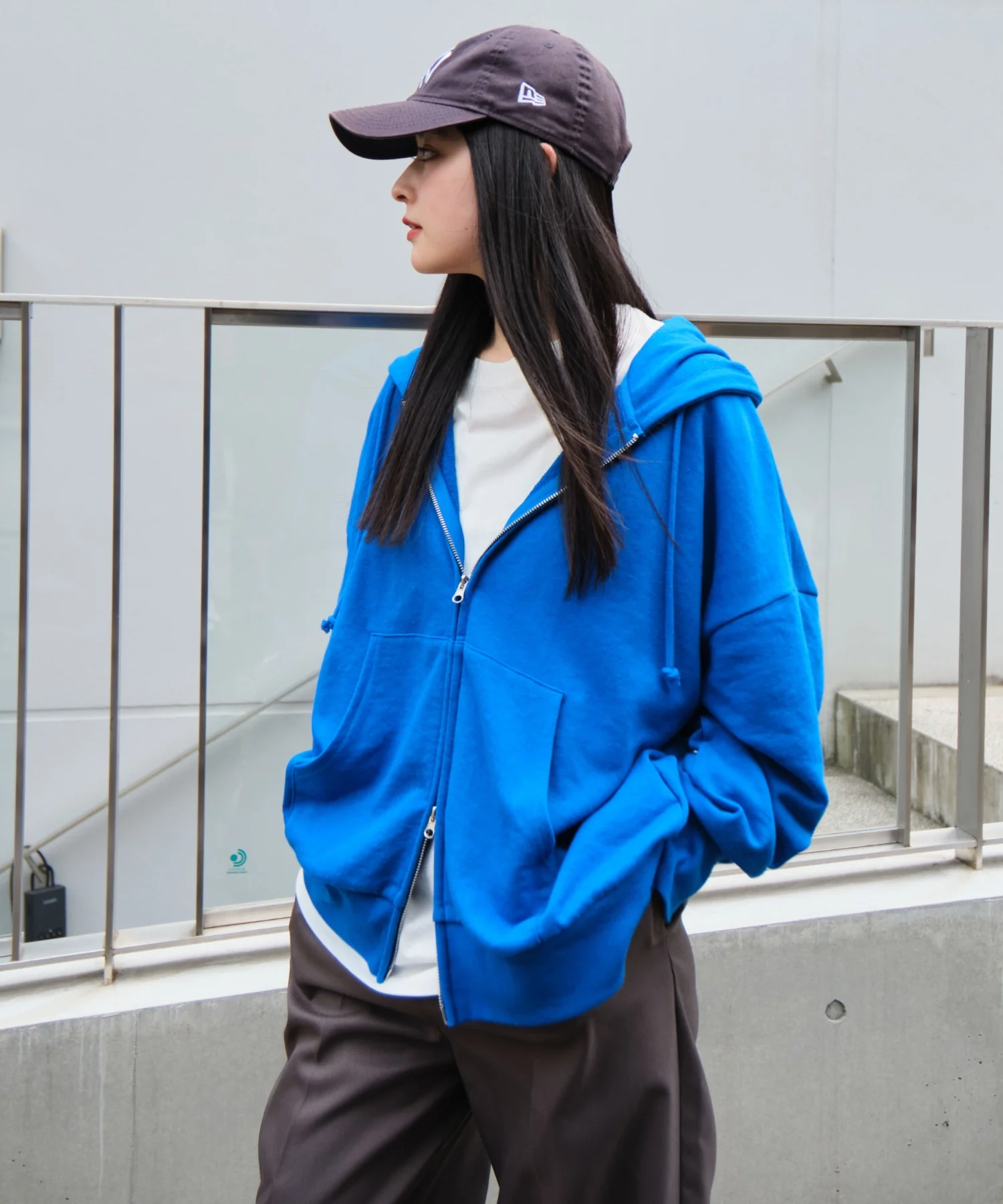 コンパクトフィットダブルZIPパーカー - Image 68