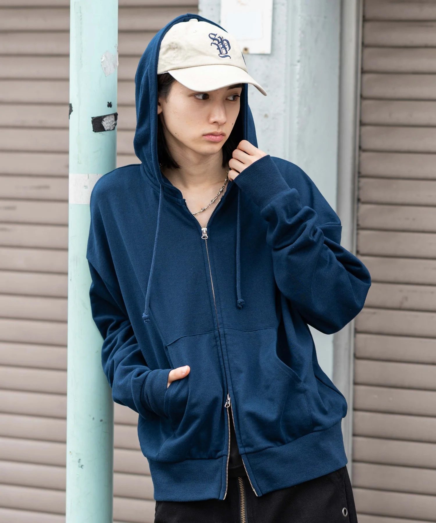 コンパクトフィットダブルZIPパーカー - Image 70