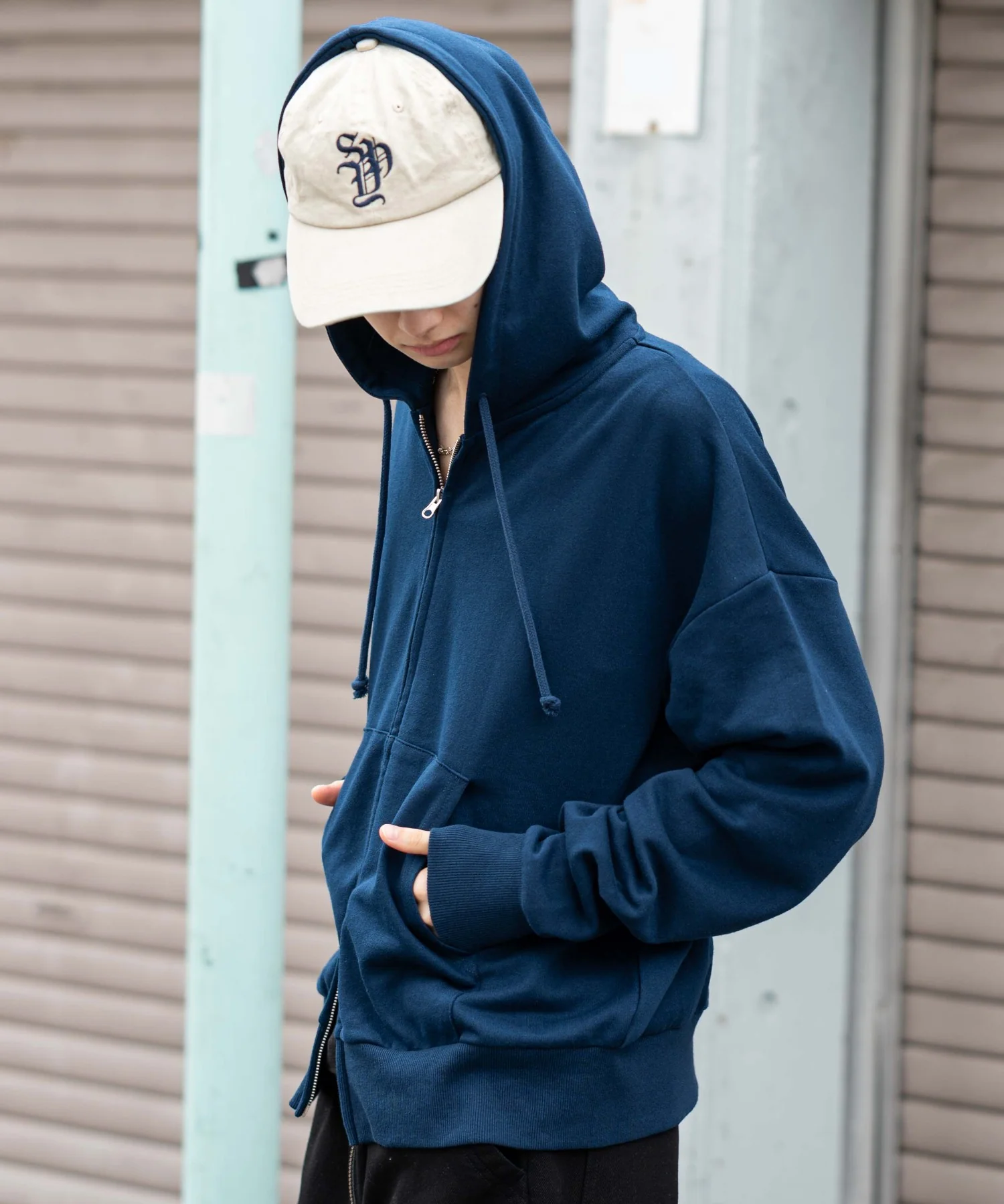 コンパクトフィットダブルZIPパーカー - Image 71