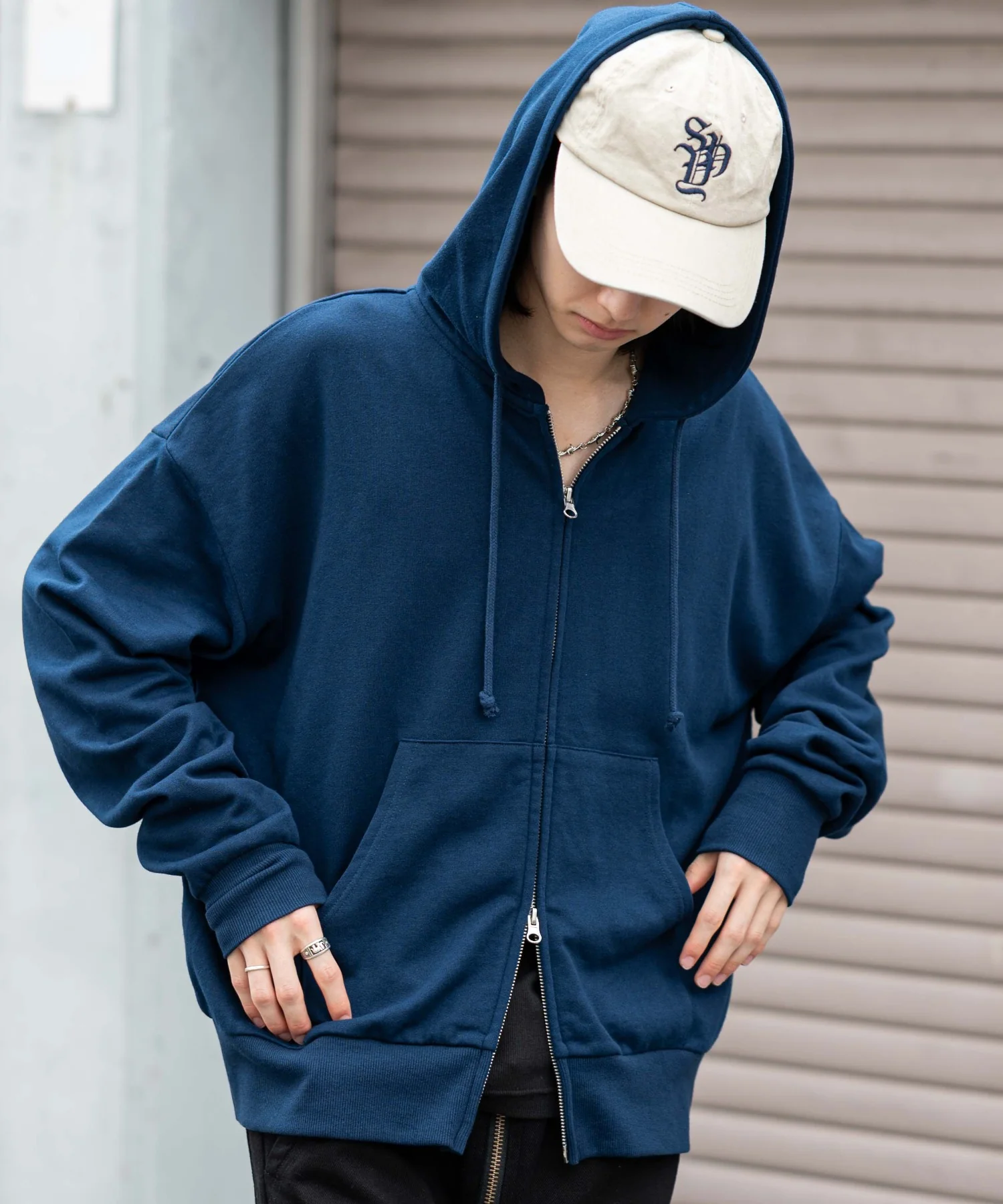 コンパクトフィットダブルZIPパーカー - Image 72