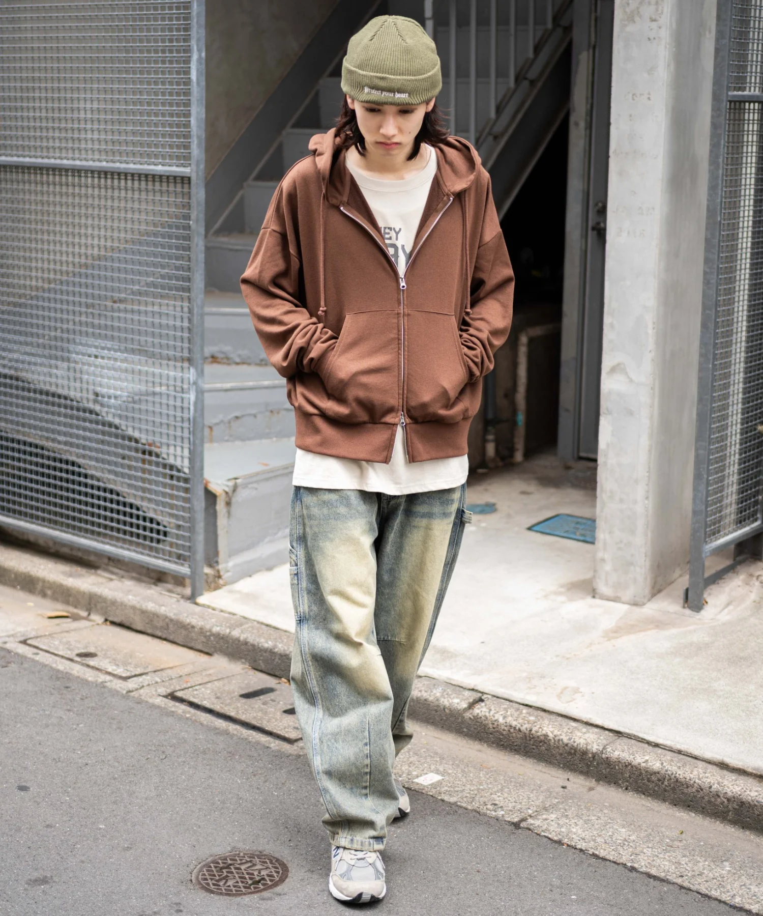 コンパクトフィットダブルZIPパーカー - Image 77