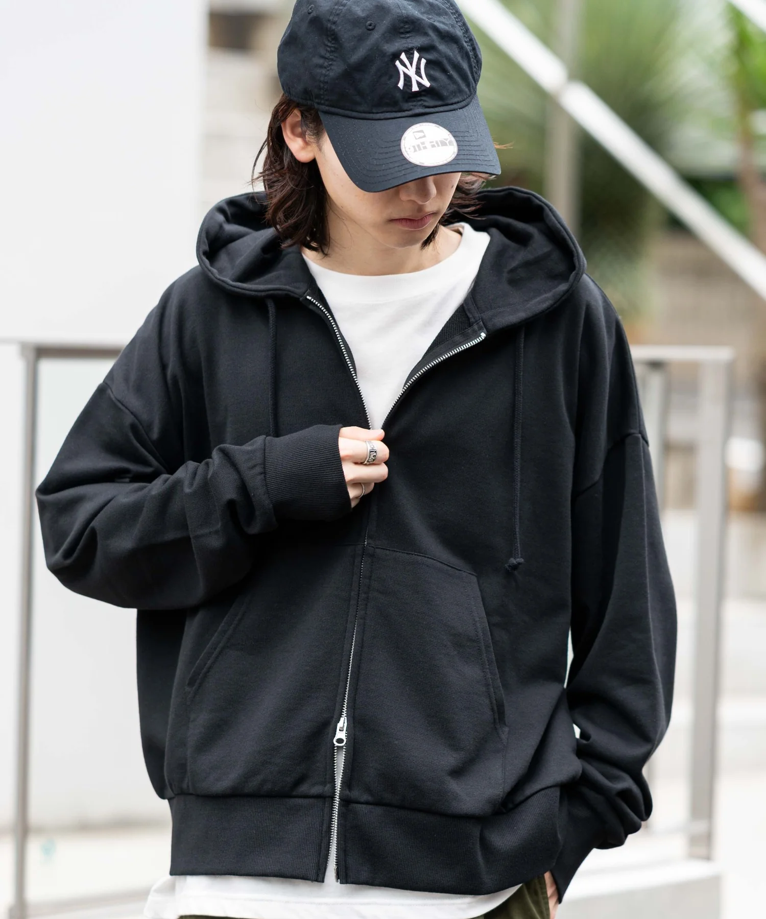 コンパクトフィットダブルZIPパーカー - Image 88