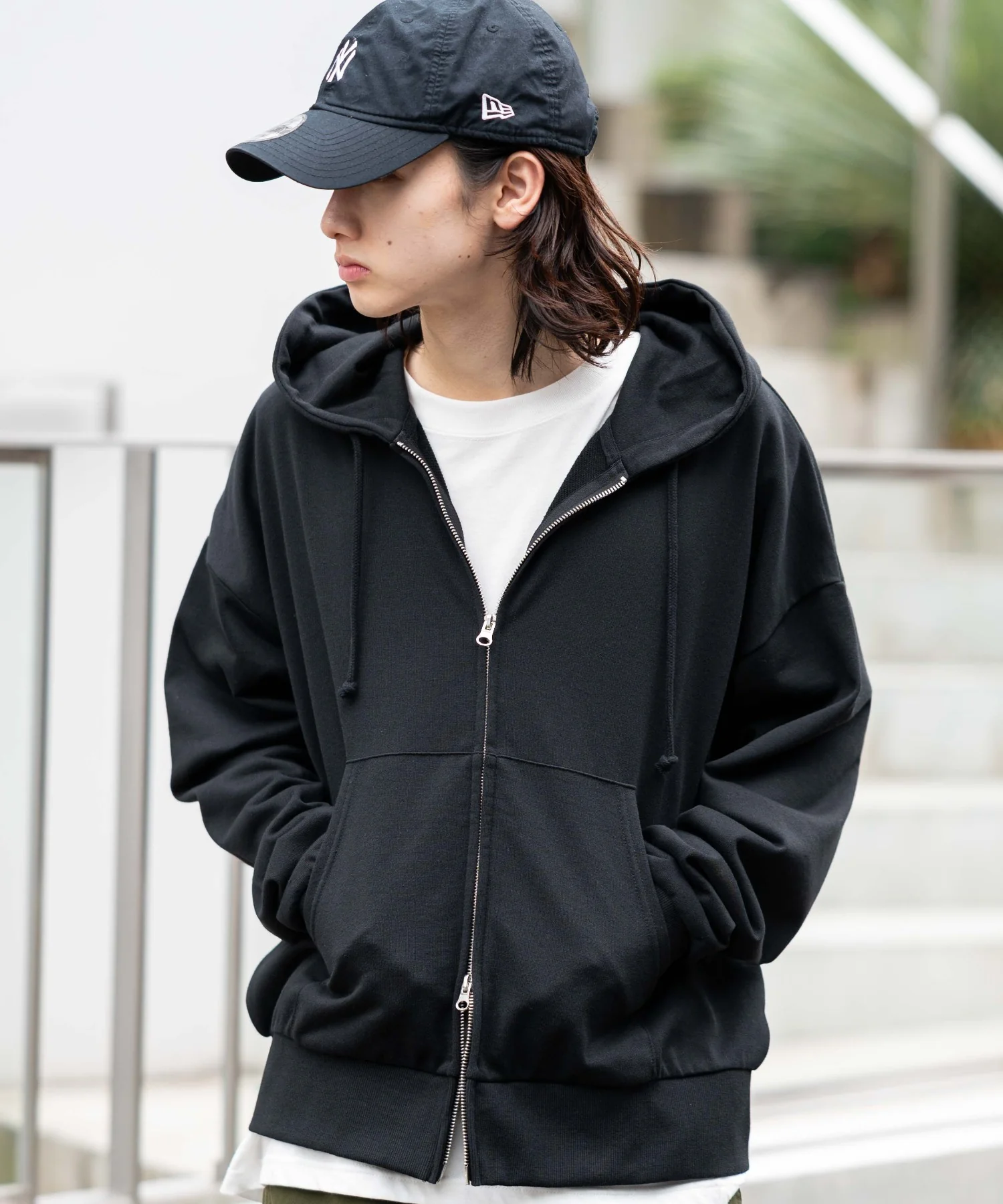 コンパクトフィットダブルZIPパーカー - Image 89