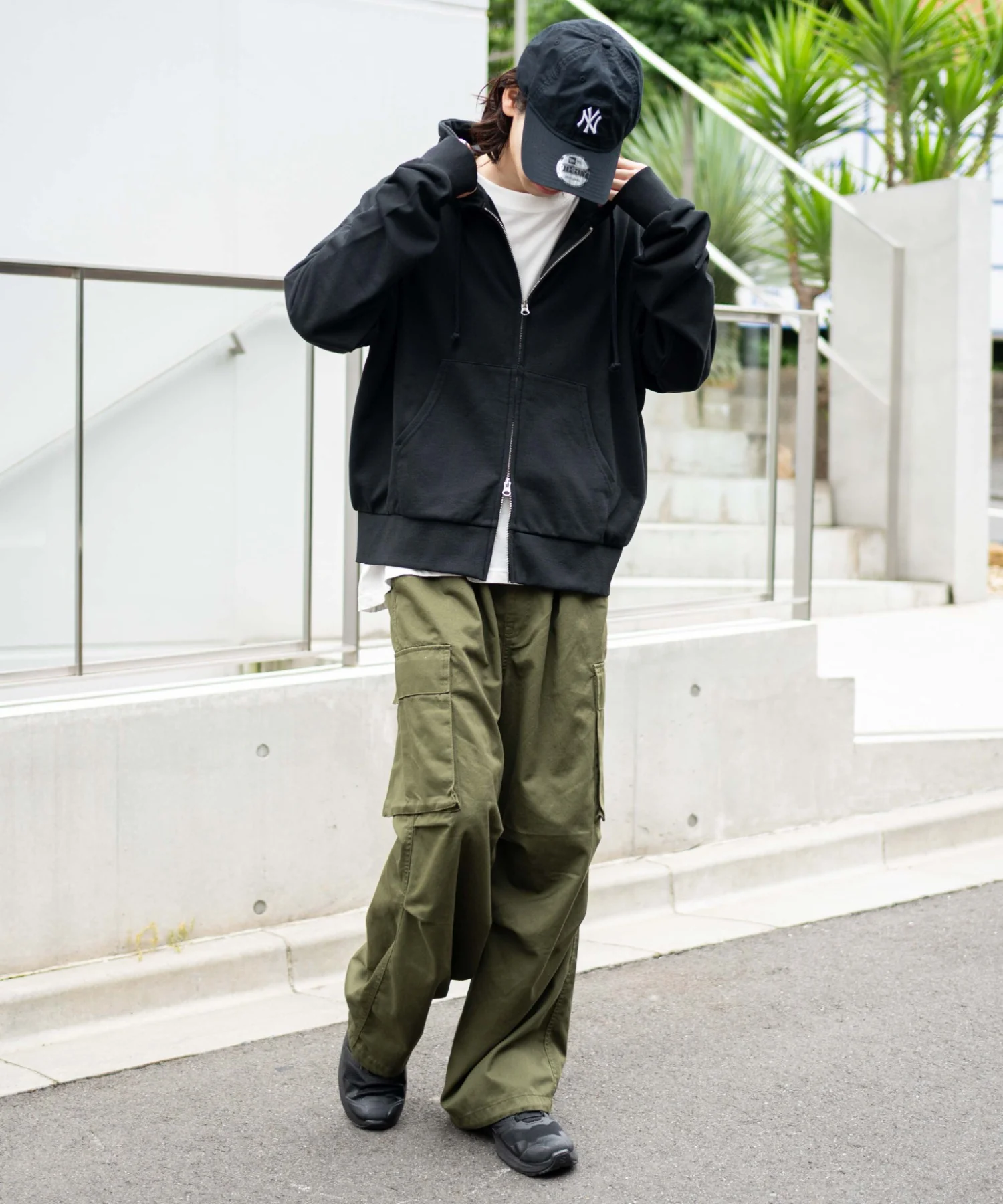 コンパクトフィットダブルZIPパーカー - Image 92