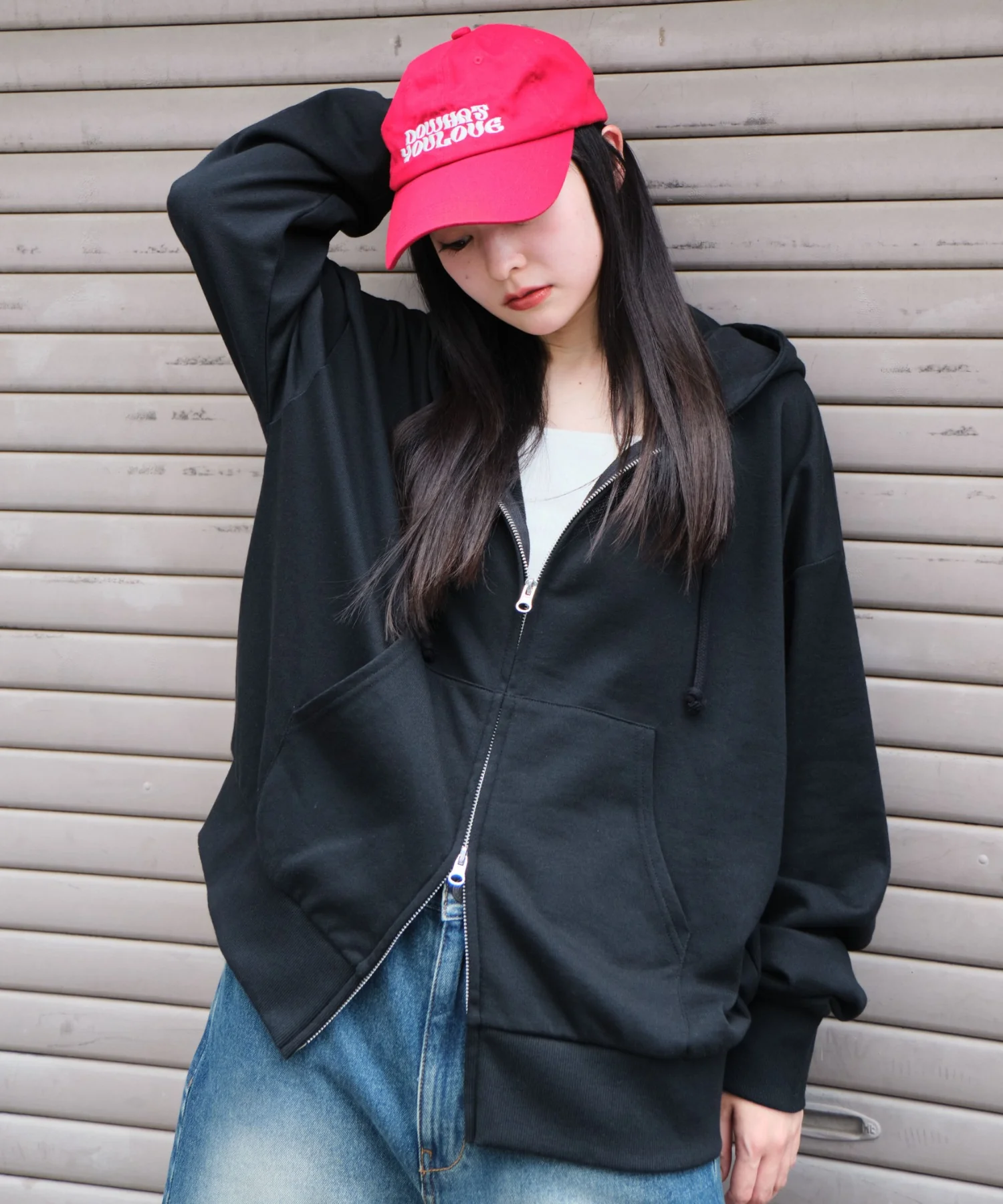 コンパクトフィットダブルZIPパーカー - Image 93