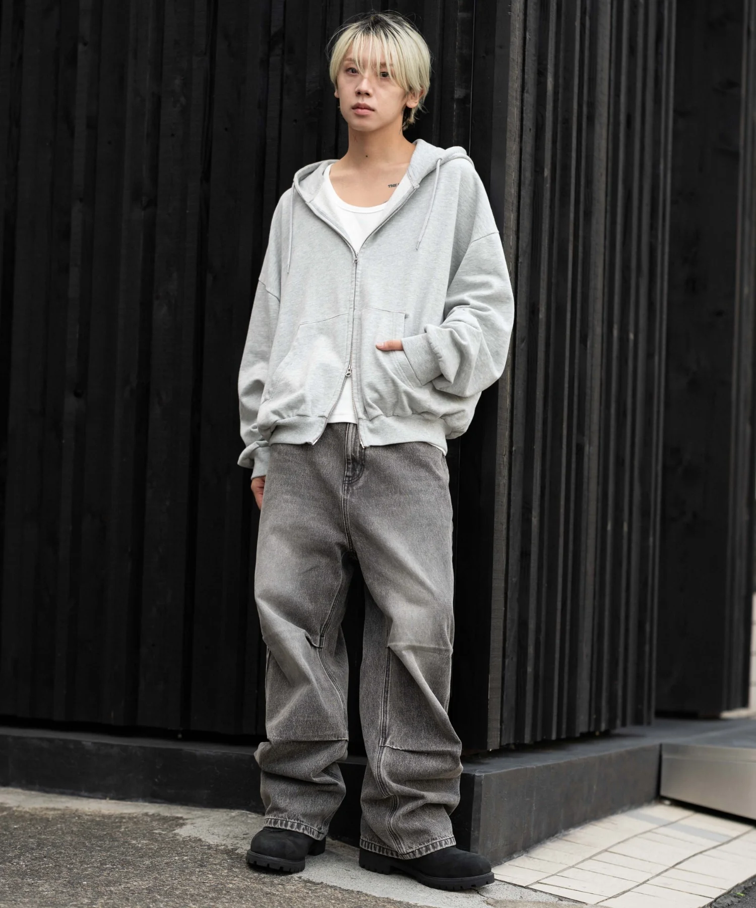 バルーンBIGダブルZIPパーカー - Image 15