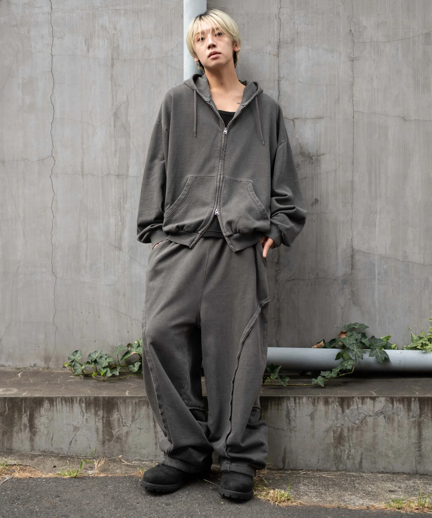 バルーンBIGダブルZIPパーカー - Image 9