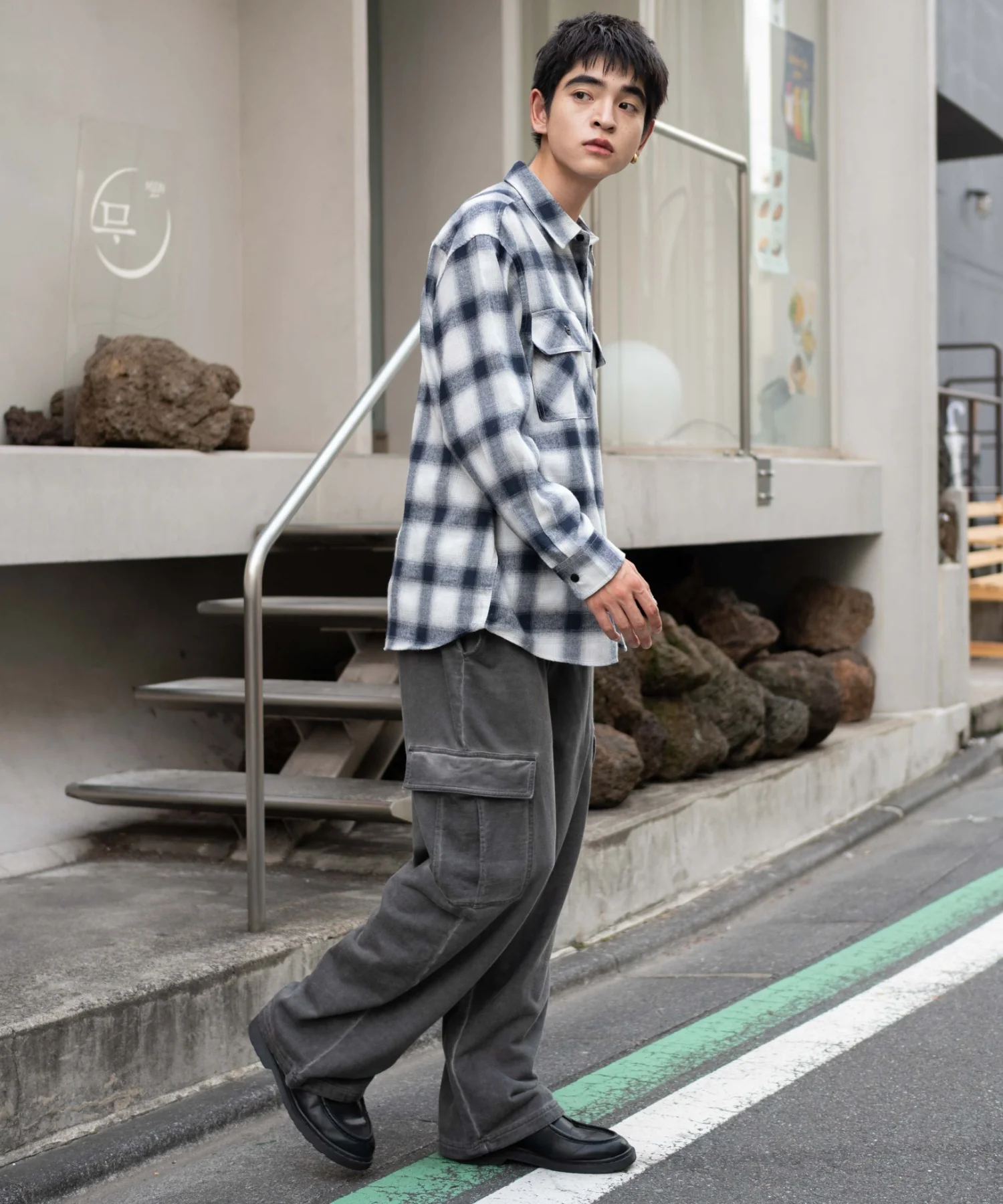 ワイドスウェットカーゴパンツ - Image 22
